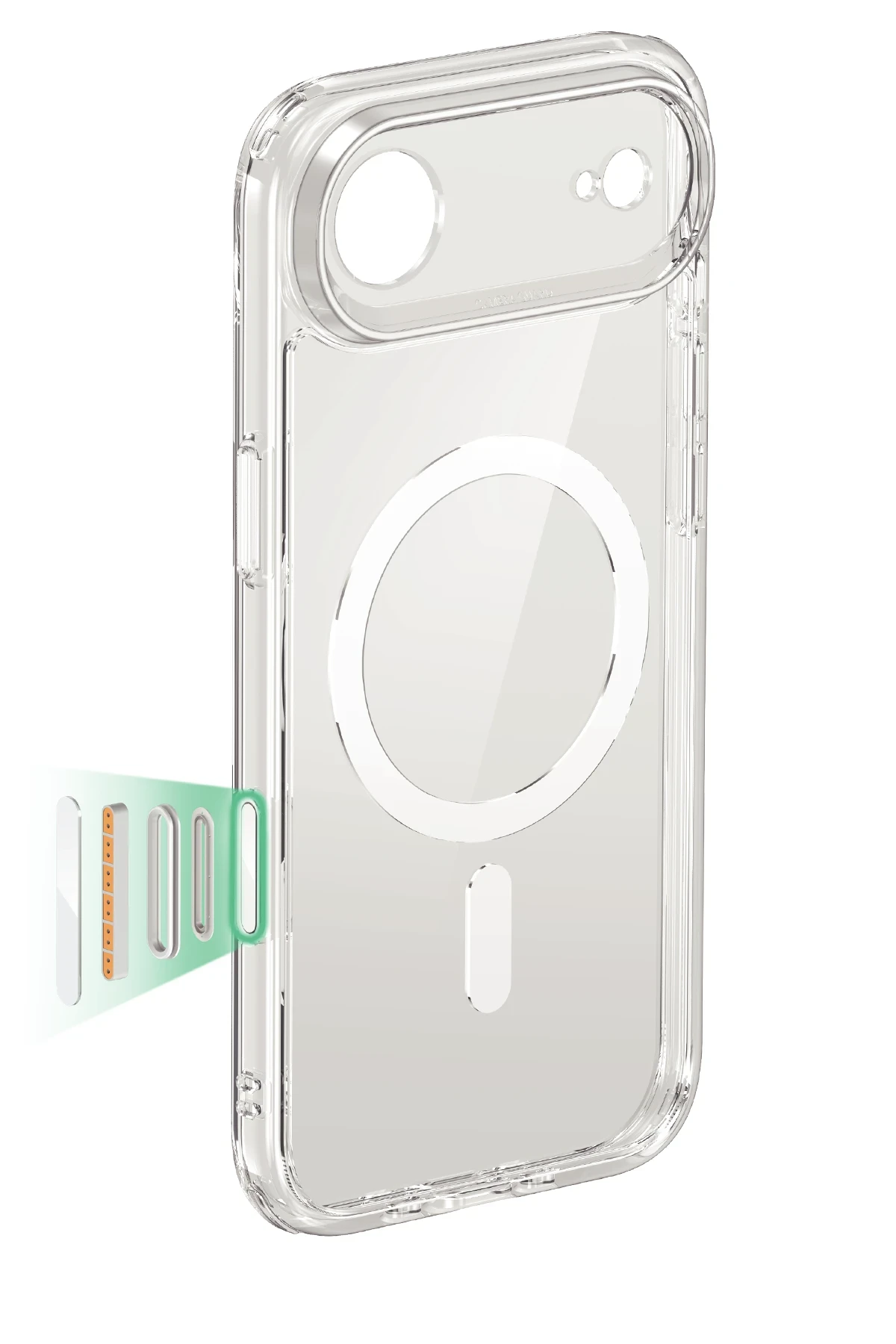 ESR Apple iPhone 17 Air Classic Hybrid Magsafe Kapak - Şeffaf