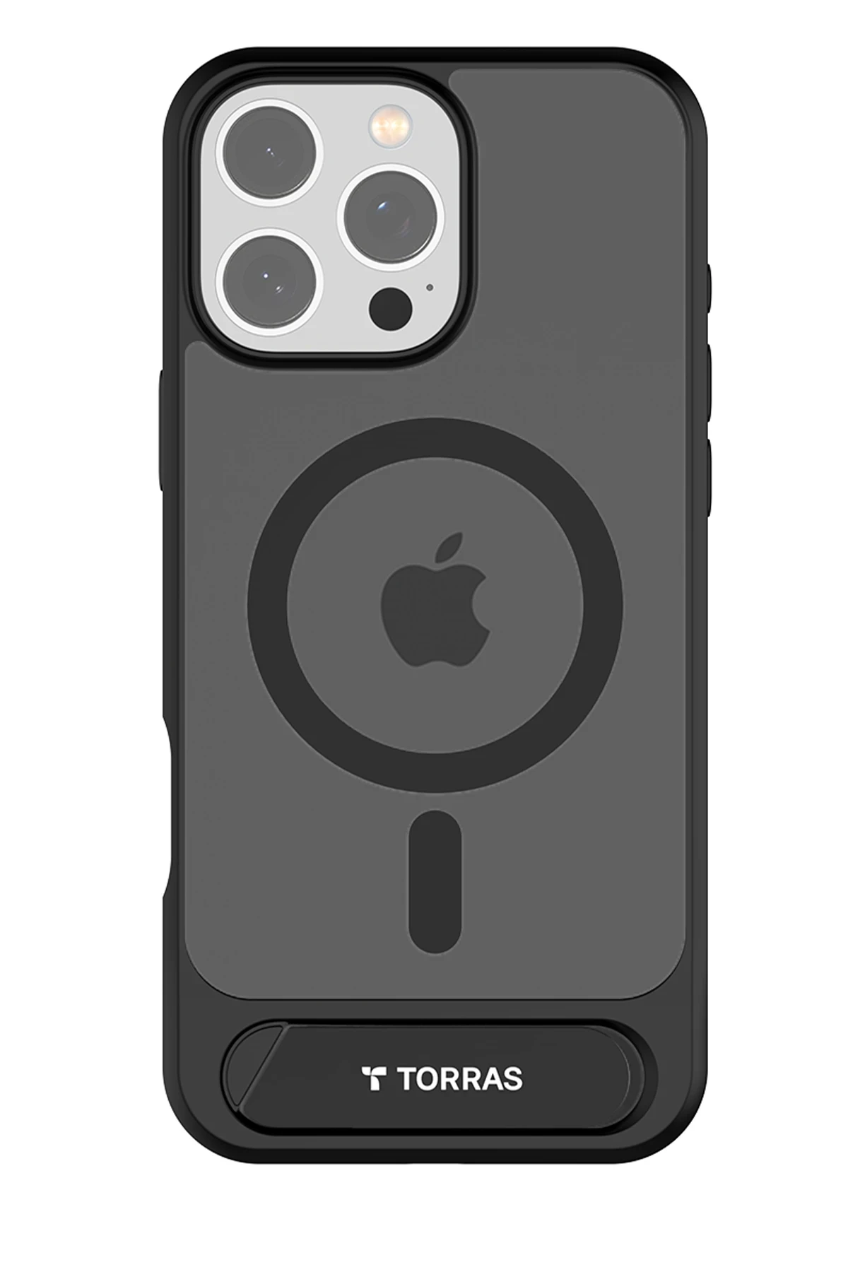 Torras Apple iPhone 16 Pro Max P Stand Serisi Magsafe Kılıf - Siyah