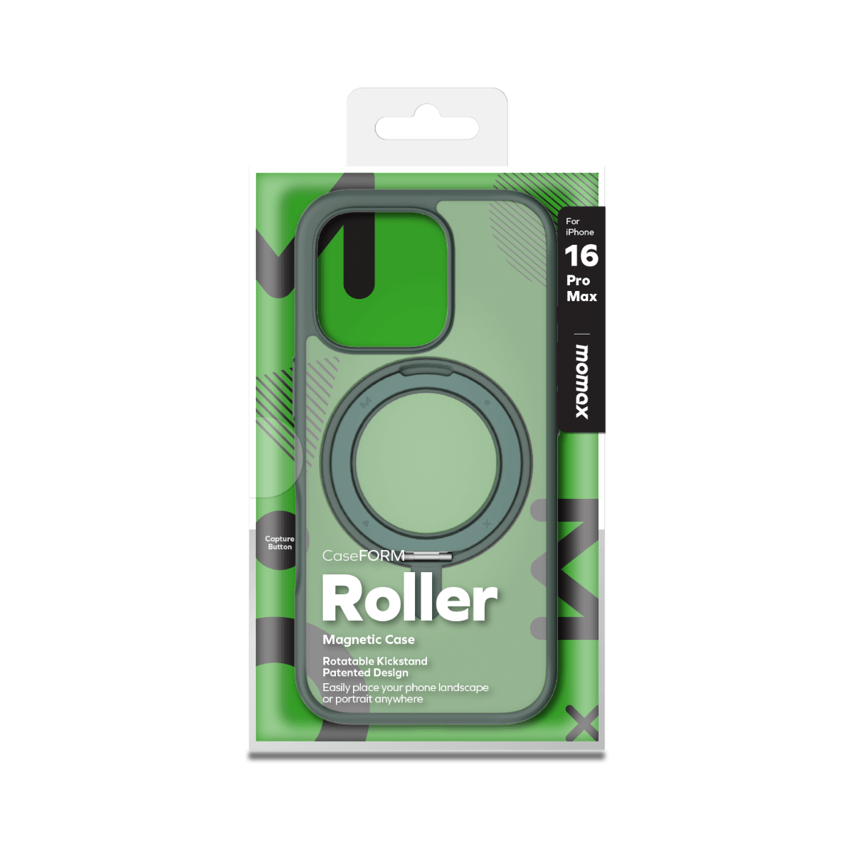 Roller CaseForm Magnetic Case iPhone 16 Pro Max (green)