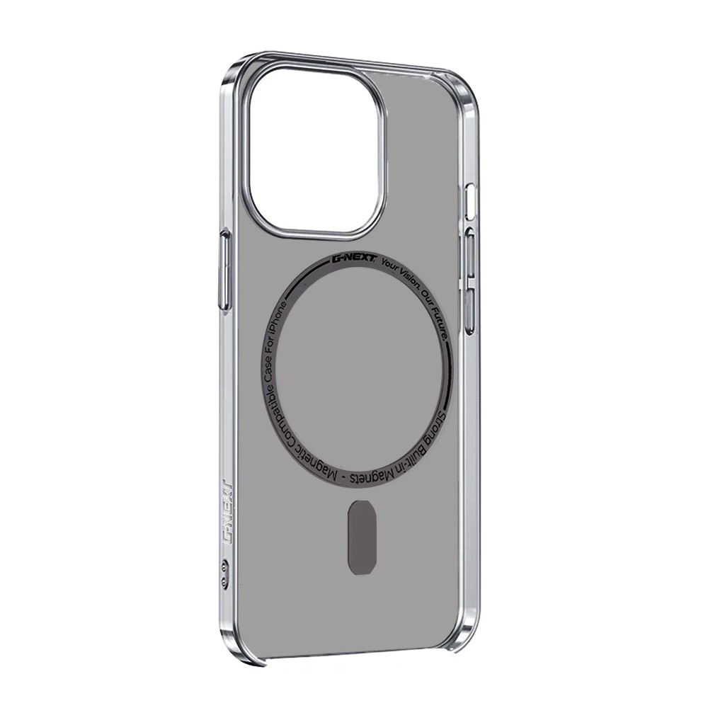 G-NEXT Apple iPhone 15 Uyumlu Flex Crystal Kılıf - Black