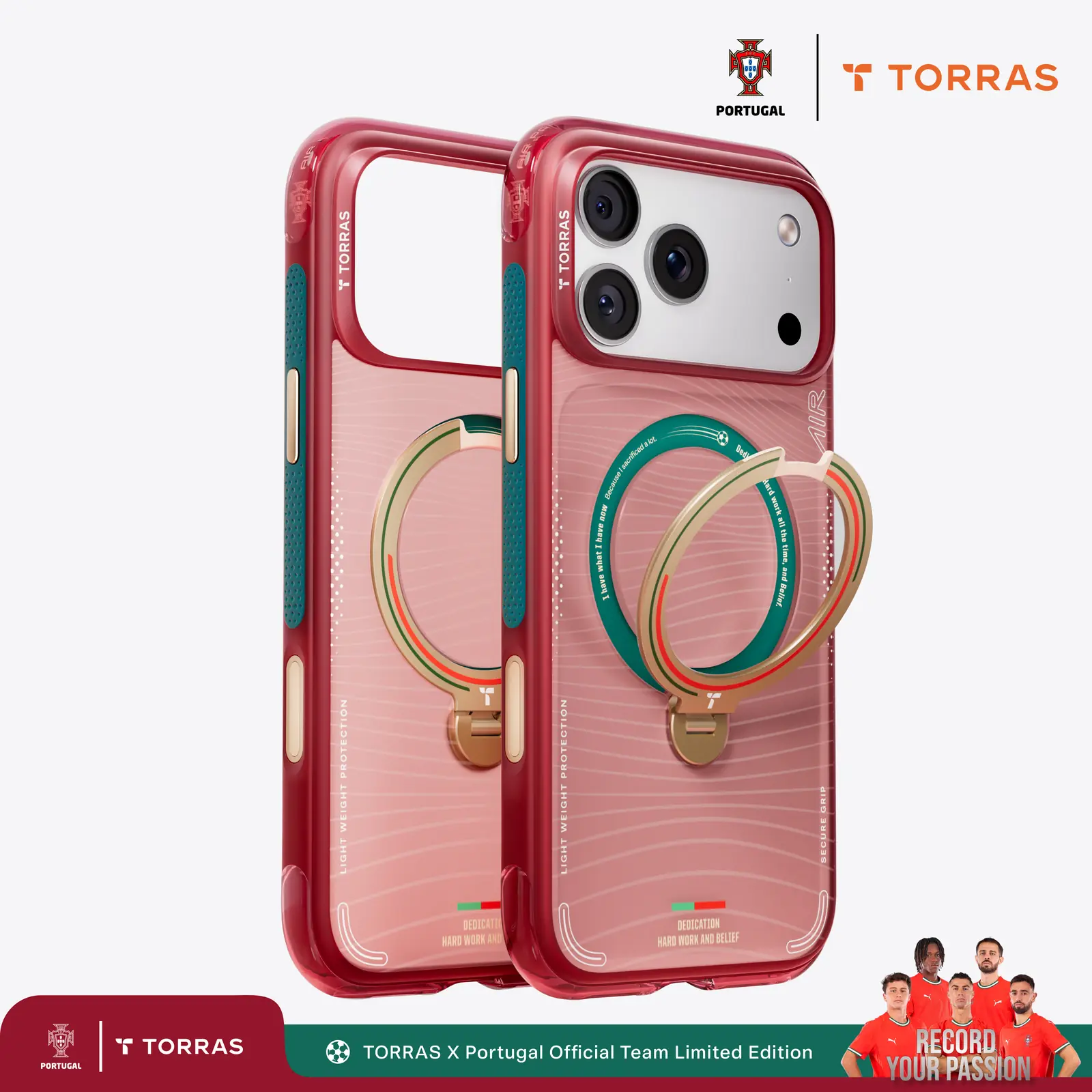 Torras Apple iPhone 17 Pro Max OStand Q3 Air World Cup Serisi