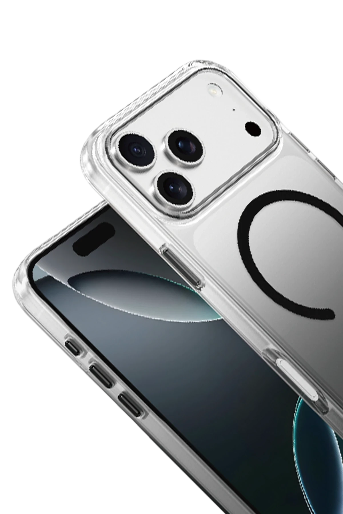 Keephone Apple iPhone 17 Pro Aurora Pro Magsafe Kılıf - Siyah