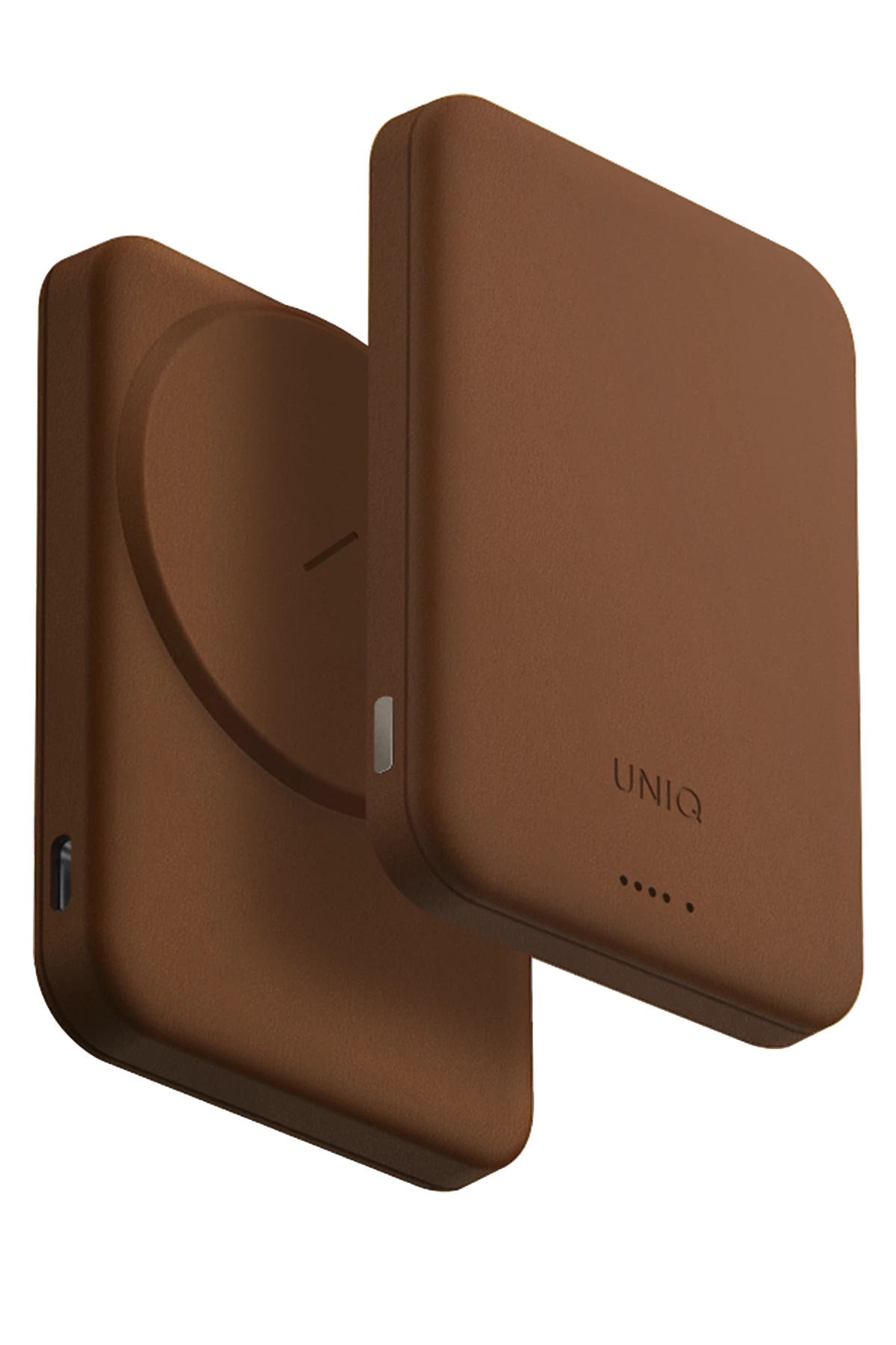 Uniq Lyden Lexa 5.000mAh Manyetik PD Kablosuz Type-C Powerbank - Çöl Titanyum