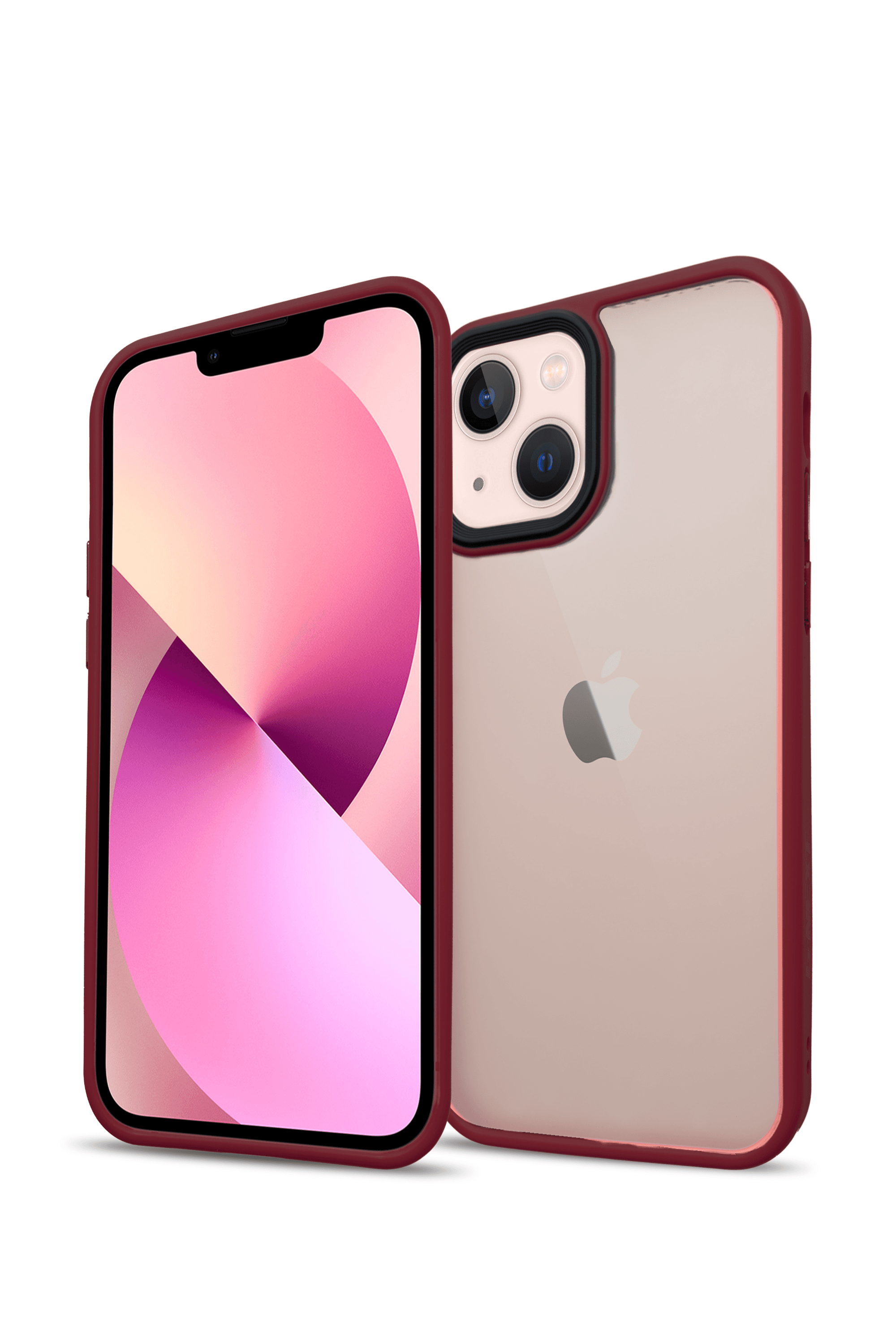 G-NEXT Apple iPhone 14 Uyumlu  BOLD Anti-Shock Kılıf - Wine