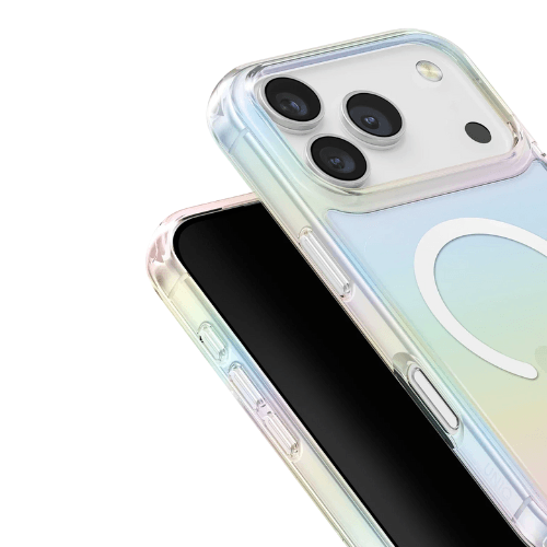 Uniq Apple iPhone 17 Pro Iridescia Magsafe Kapak - Rainbow