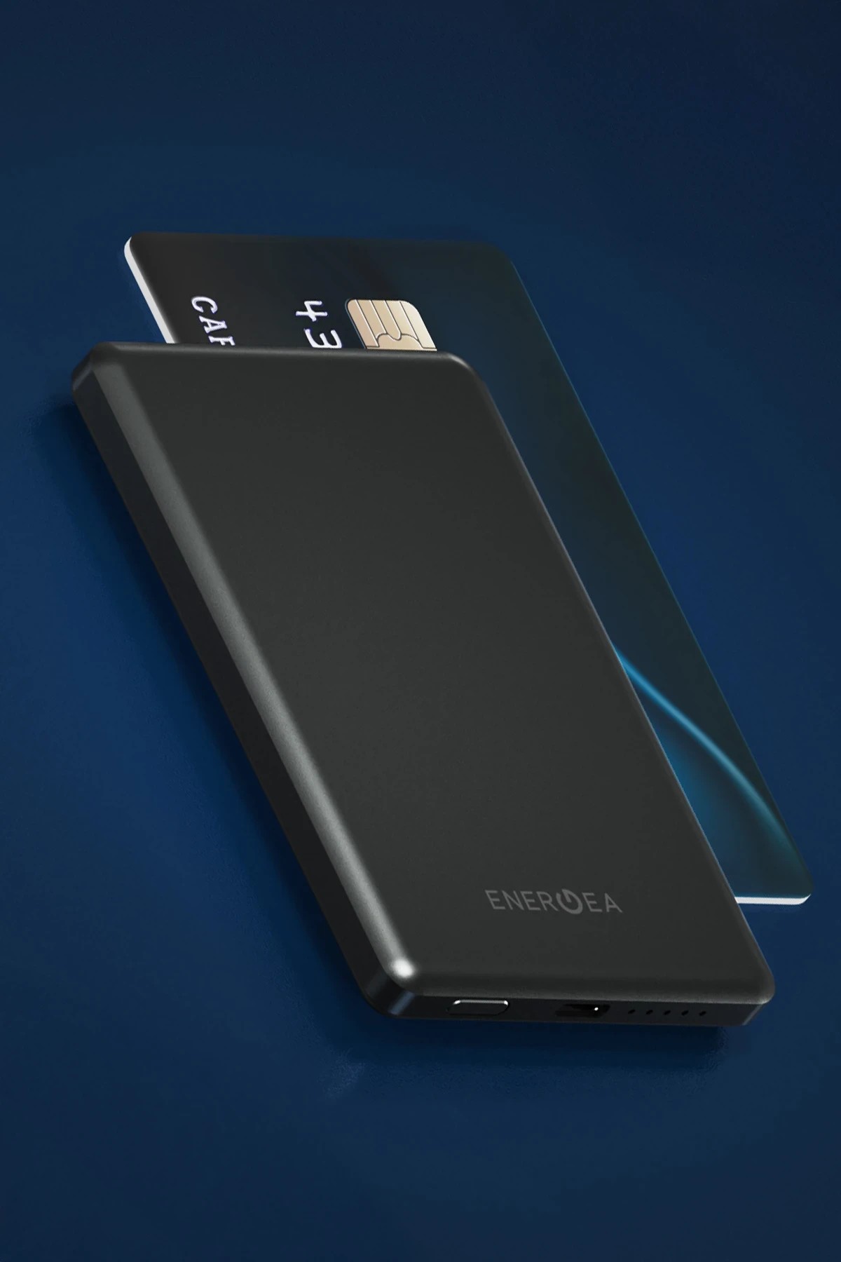 Energea AluPac Mini 5K 5.000 mAh 20W Type-C ve 15W Kablosuz Şarj Çıkışlı PD Hızlı Şarj Magsafe Powerbank - Gold
