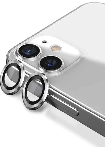 G -Next Apple iPhone 11 Compatible Camera Lens Protector - Silver