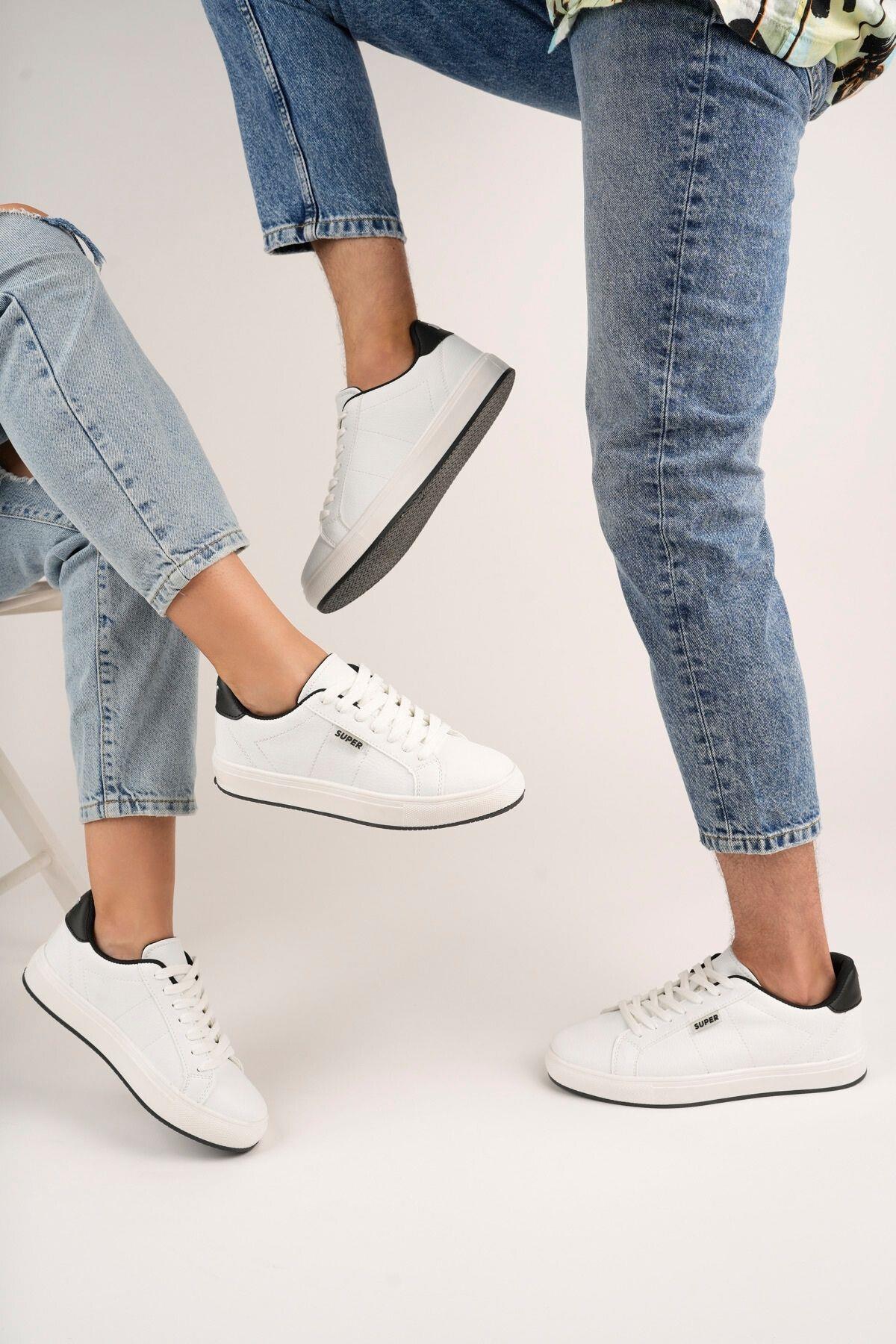 Muggo Harvest Garantili Unisex Bağcıklı Sneaker Spor Ayakkabı