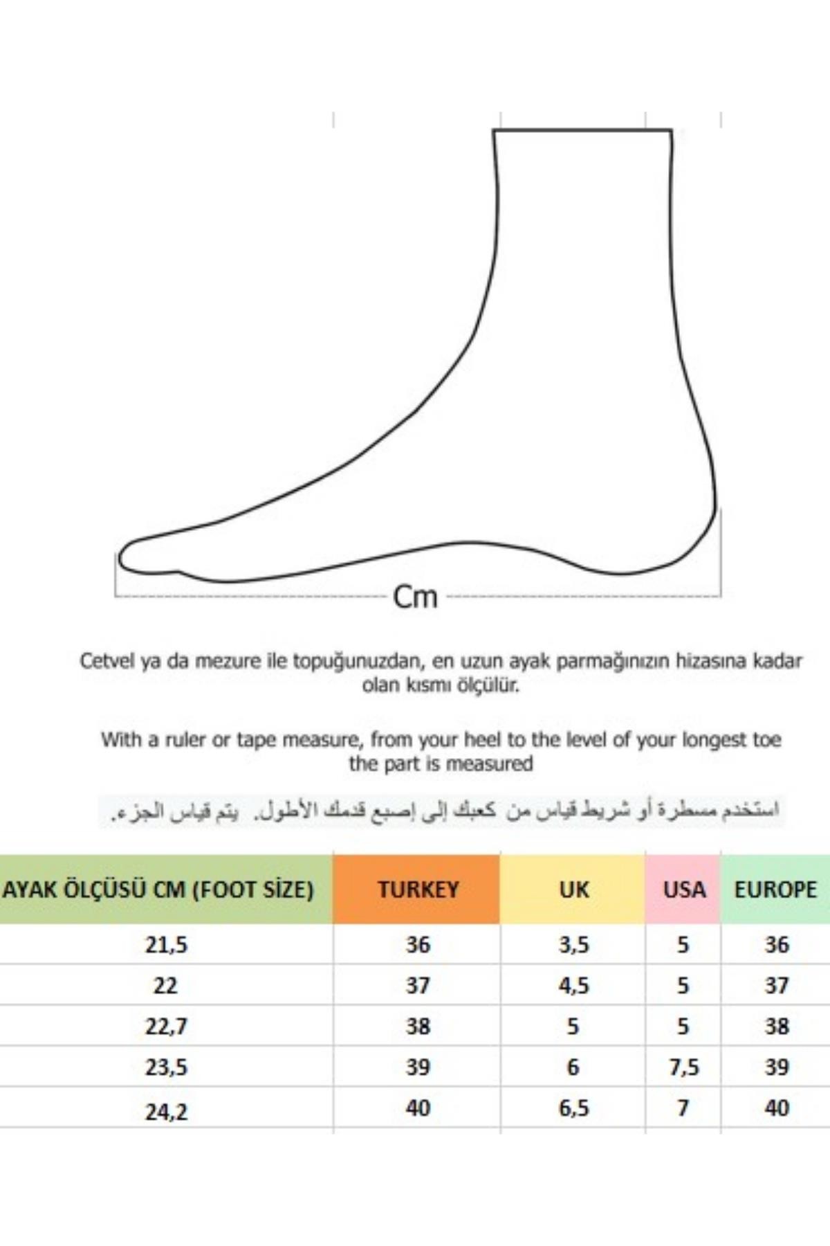Muggo LUCKY Garantili Kadın Loafer Oval Burunlu Kalın Taban Taşlı Günlük Makosen Ayakkabı
