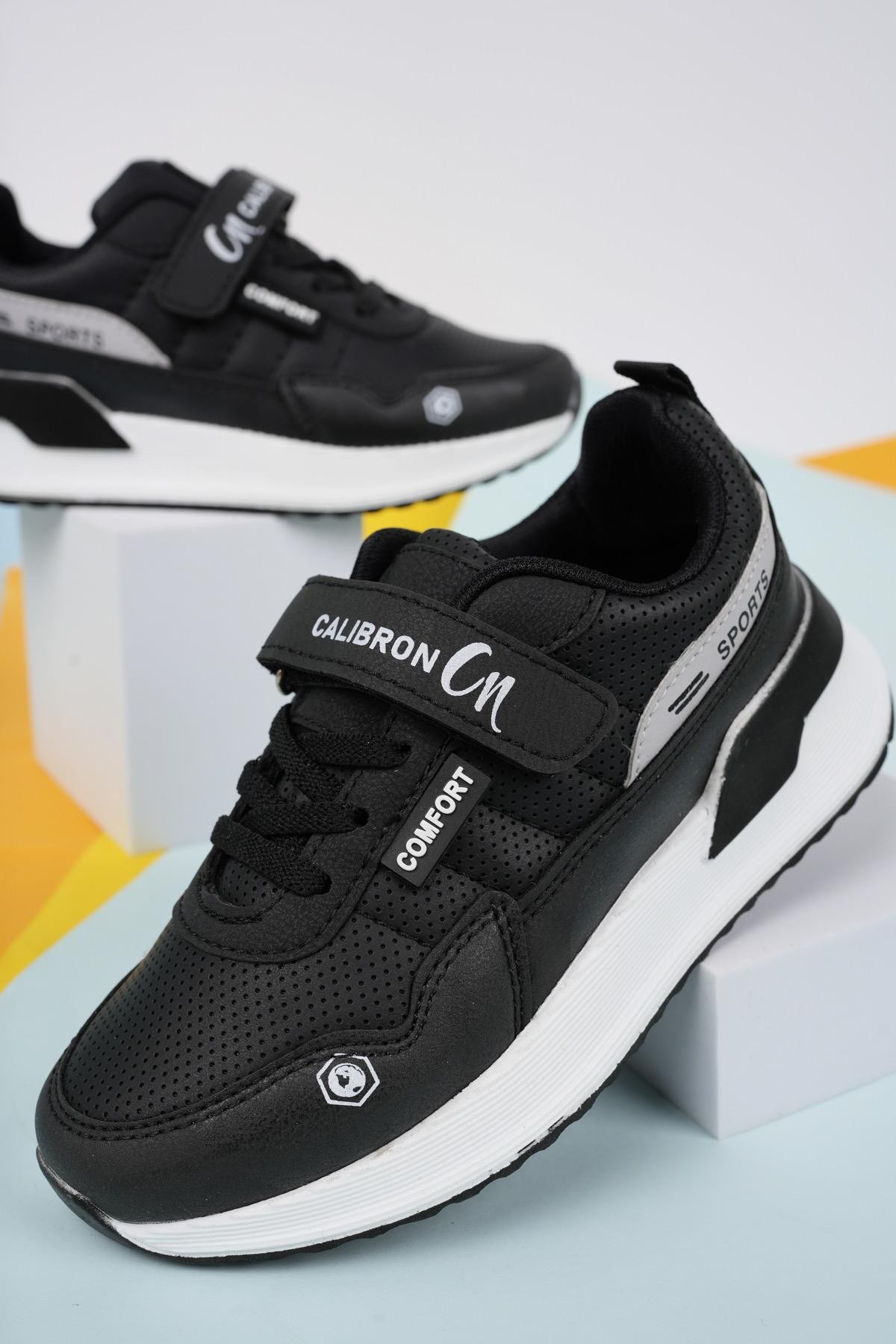 Muggo Porky Unisex Çocuk Garantili Bağcıklı Rahat Sneaker Spor Ayakkabı