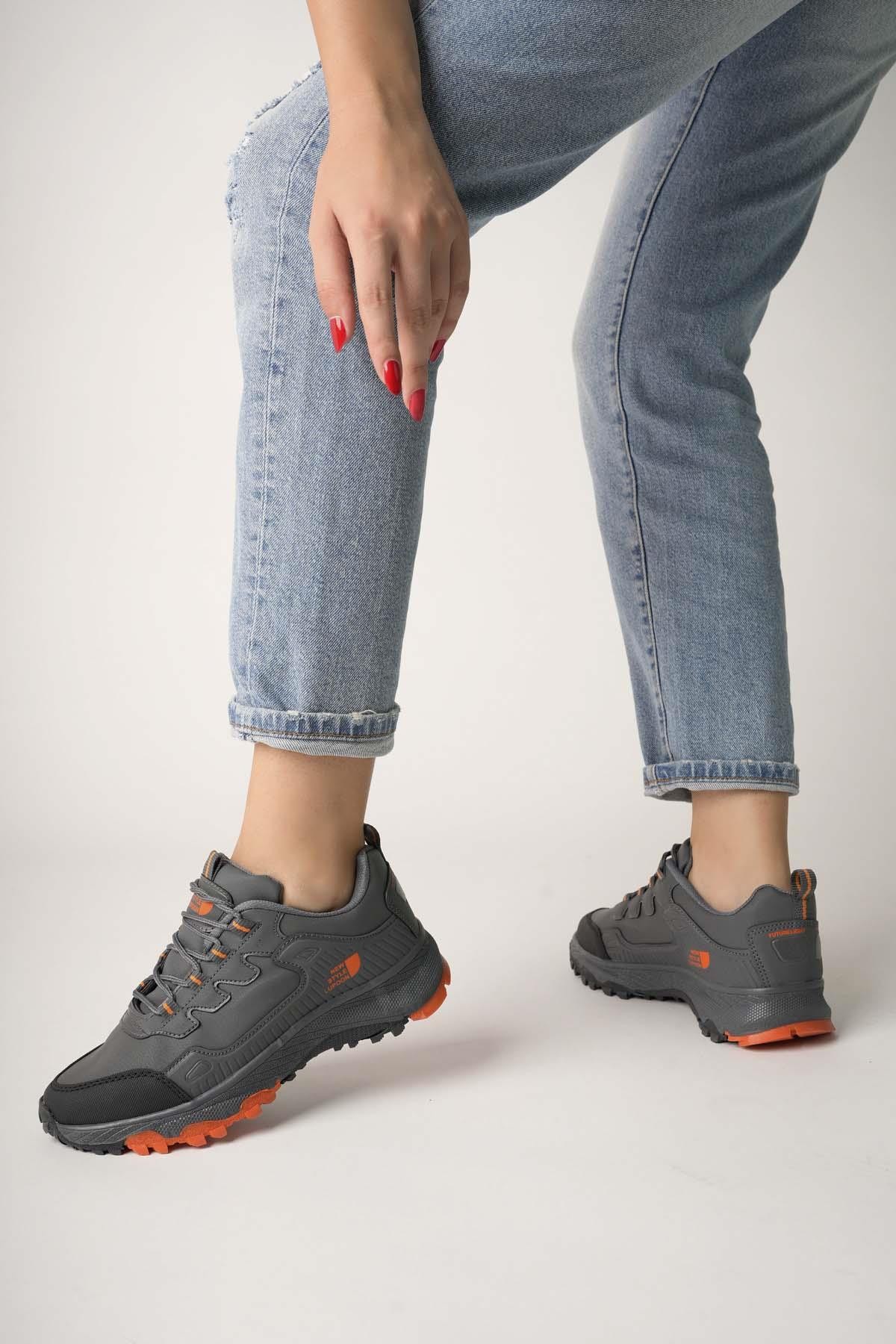 Muggo KUZEY Unisex Garantili Trekking Outdoor Sneaker Ayakkabı