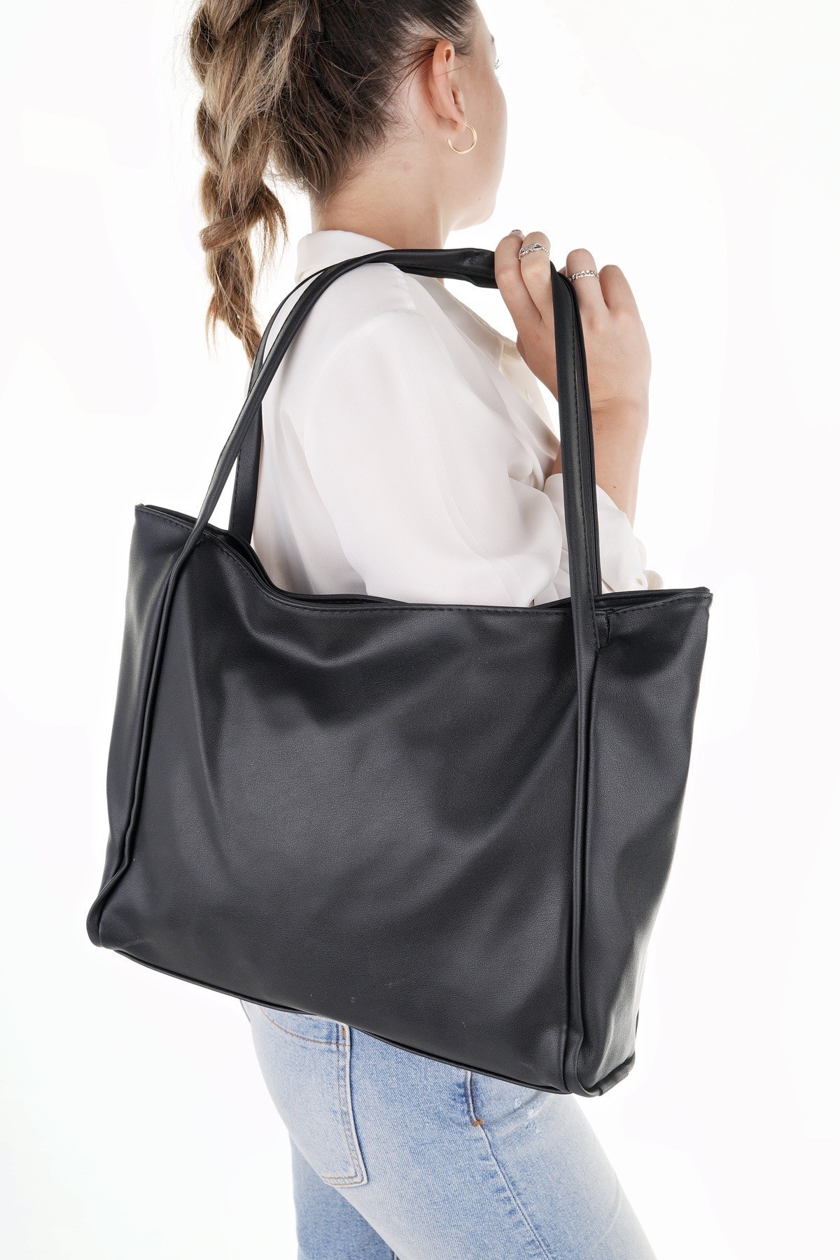 Muggo LEA Kadın Shopper El ve Omuz Çantası