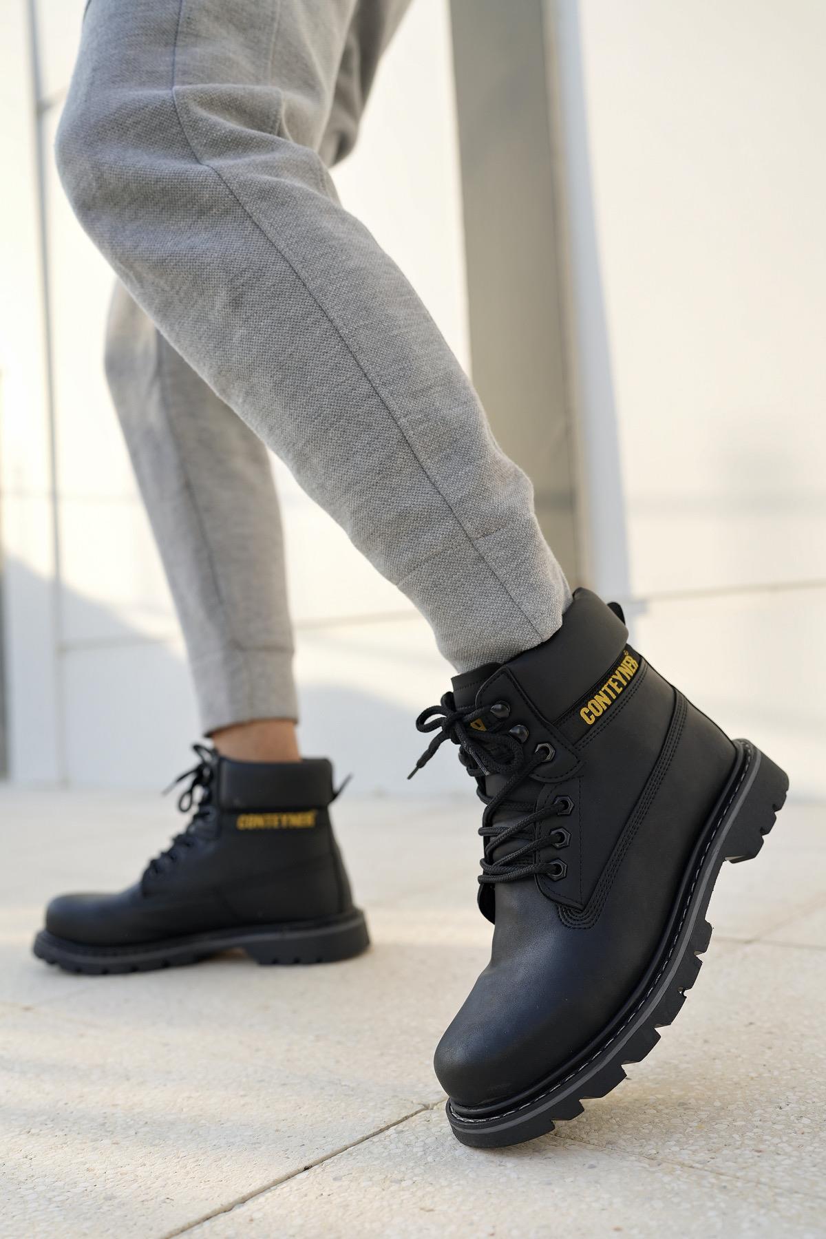 Muggo CATEX Garantili Kaymaz Taban Suya Soğuğa Dayanıklı Unisex Kışlık Bot