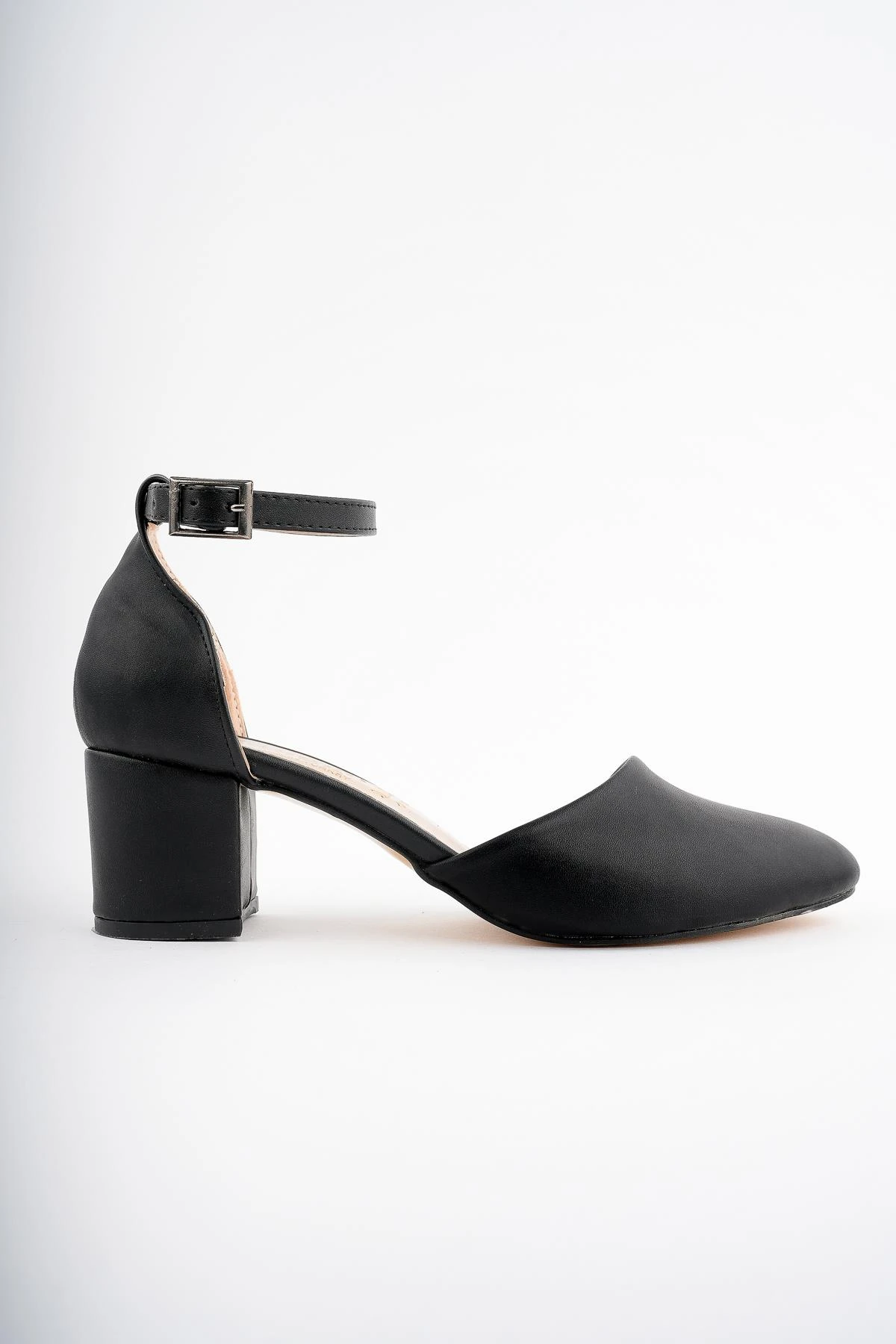 Muggo W0708 Garantili Kadın Klasik Günlük Tarz Şık ve Rahat Topuklu Ayakkabı