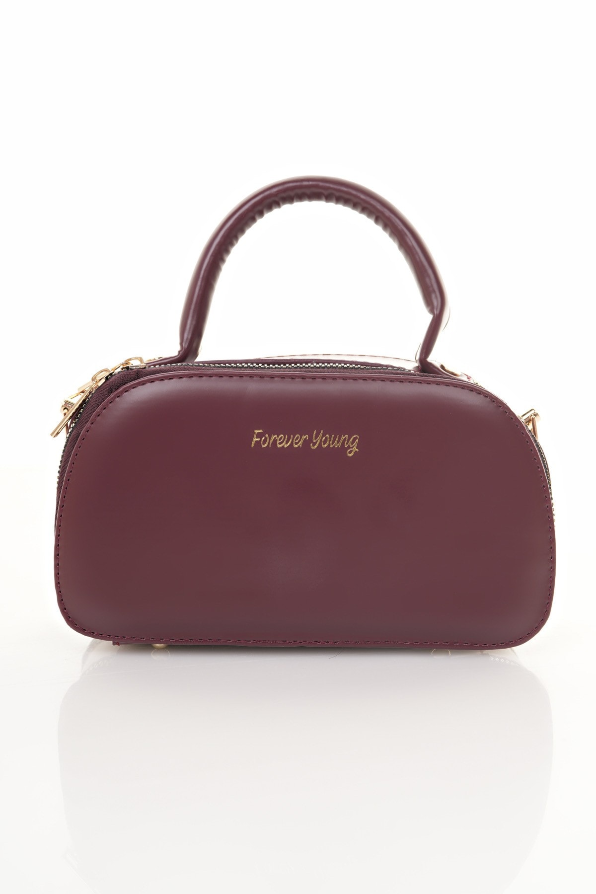 Muggo ARNELA Kadın Çift Bölmeli El ve Omuz Çantası