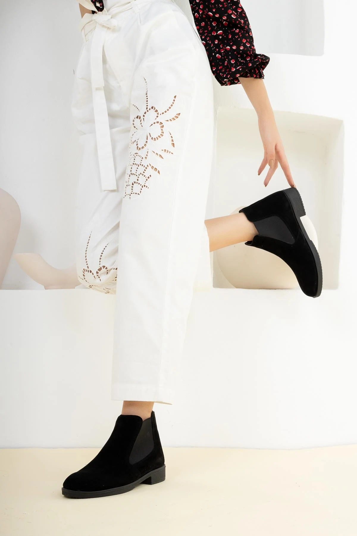 Muggo NORA  Garantili Kadın Chelsea  Bot