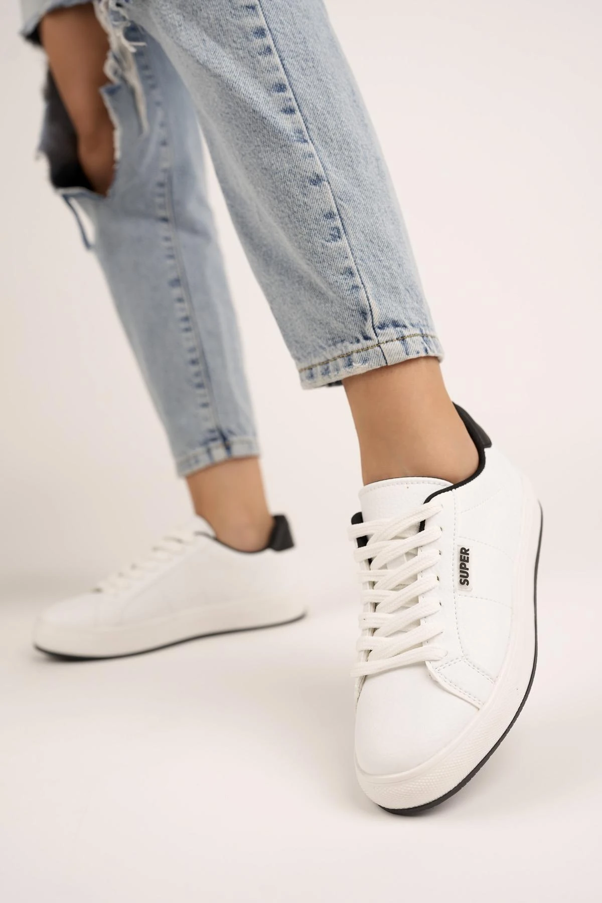 Muggo Harvest Garantili Unisex Bağcıklı Sneaker Spor Ayakkabı