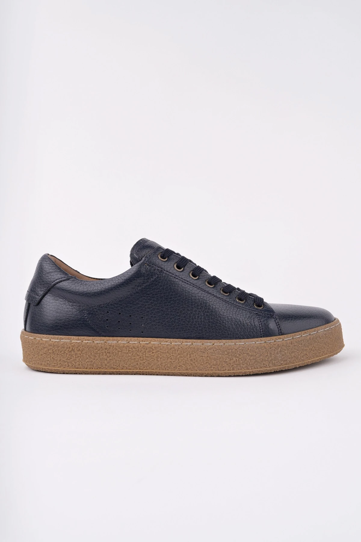 Muggo CRAW Kalın Taban Bağcıklı Hakiki Deri Erkek Günlük Casual Sneaker