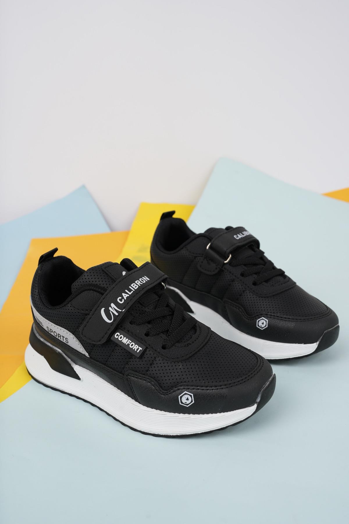 Muggo Porky Unisex Çocuk Garantili Bağcıklı Rahat Sneaker Spor Ayakkabı