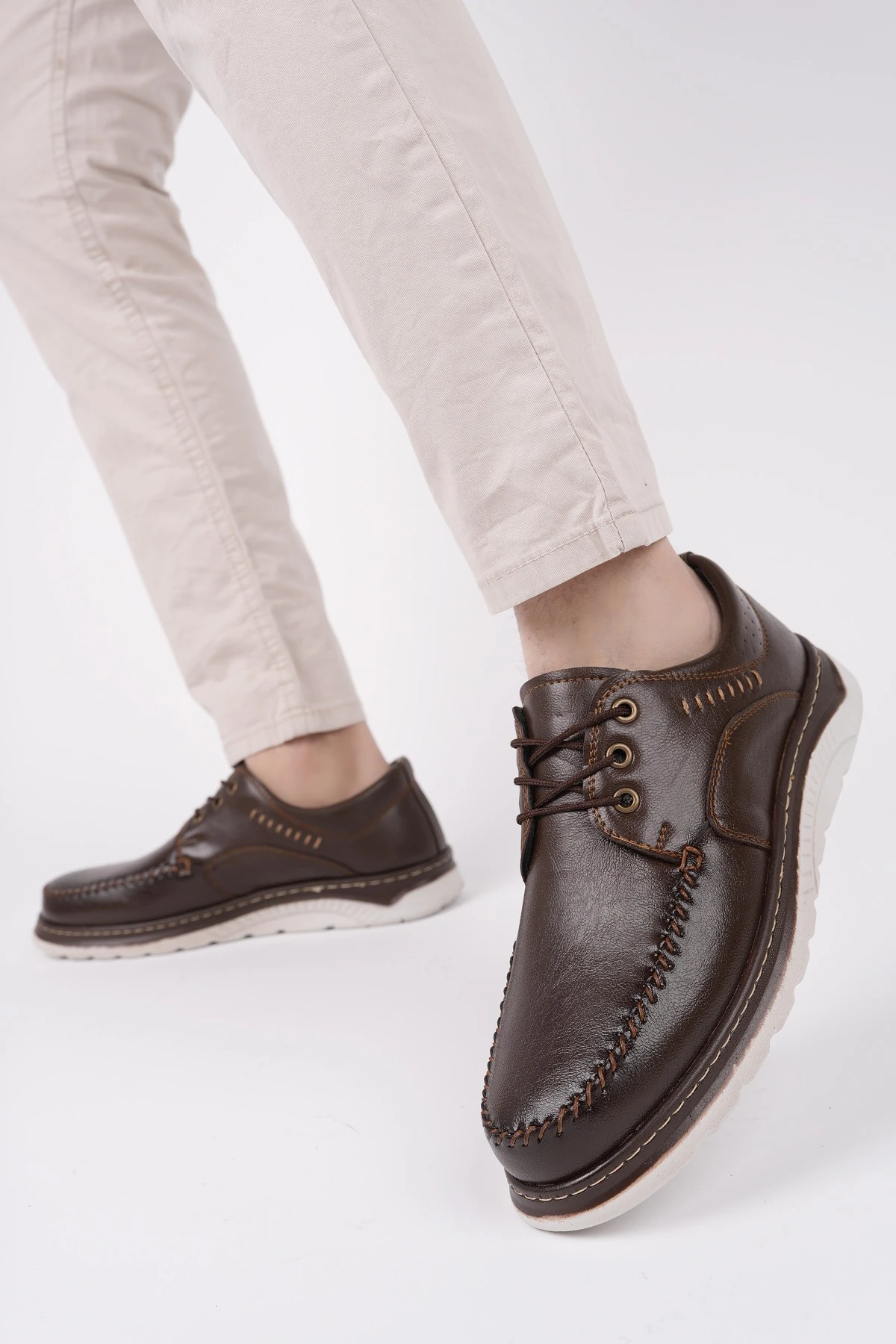 Muggo LOST Bağcıklı Erkek Günlük Casual Ayakkabı