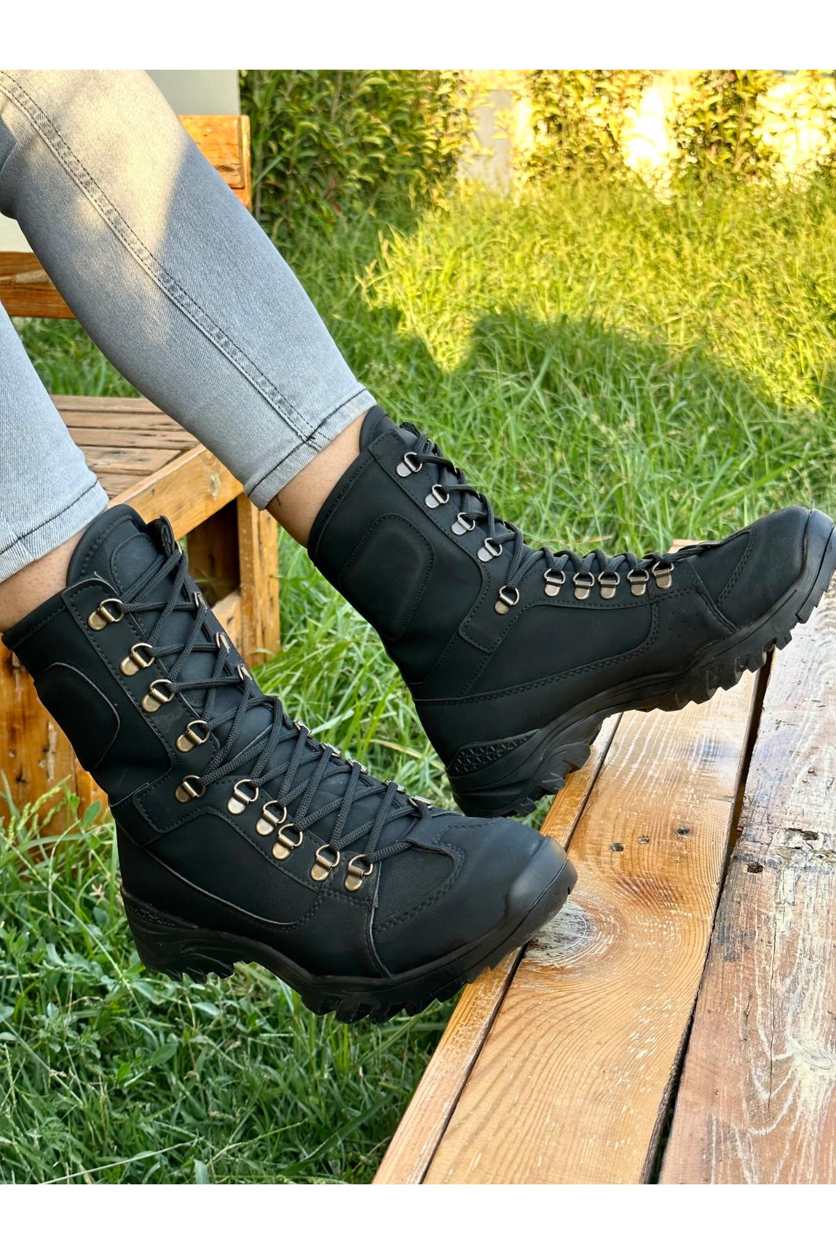 Muggo JOSEF Garantili Unisex Askeri Postal Bot