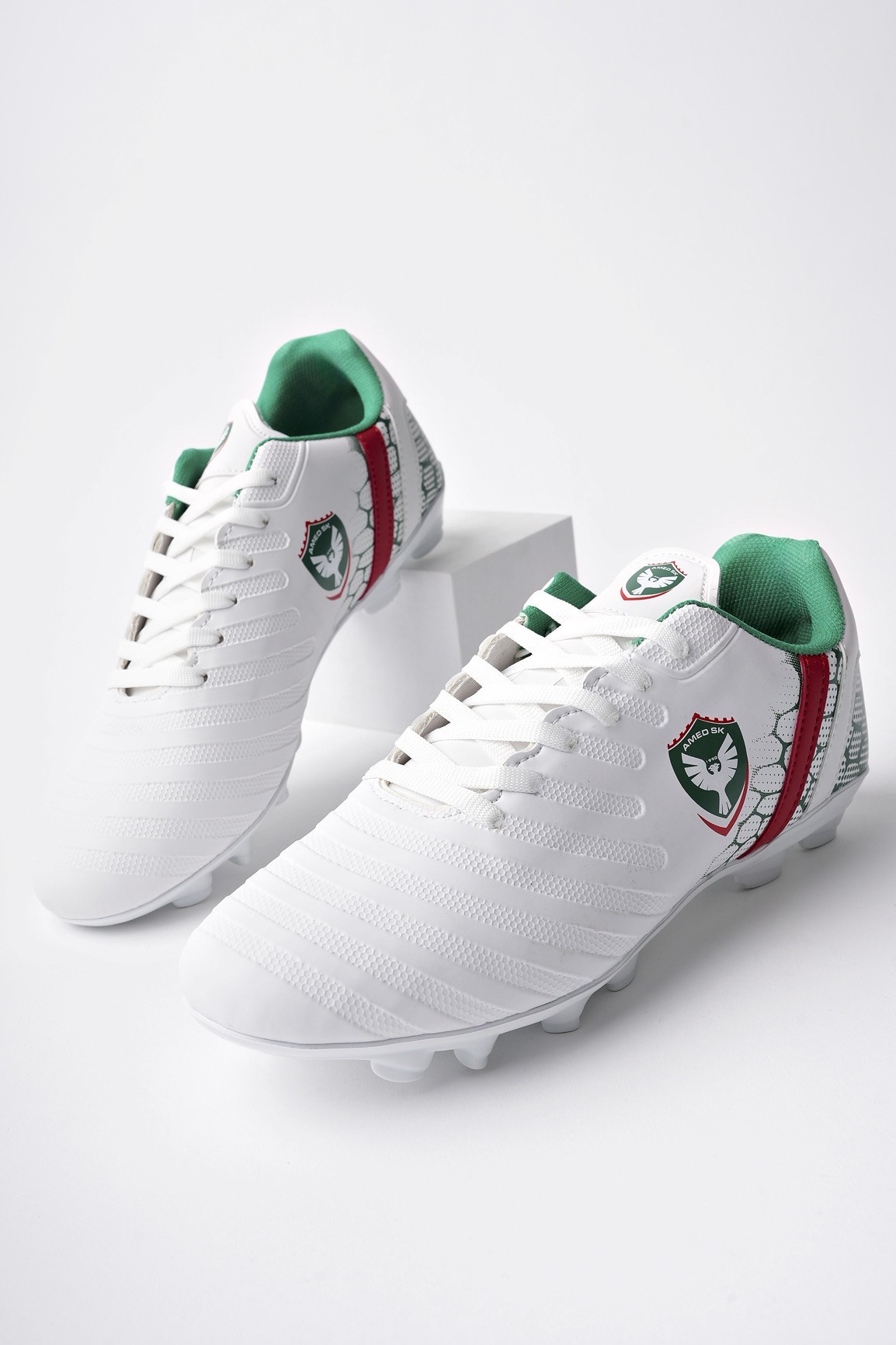 Amed Spor SANTOS Erkek Krampon Halı Saha Futbol Spor Ayakkabı