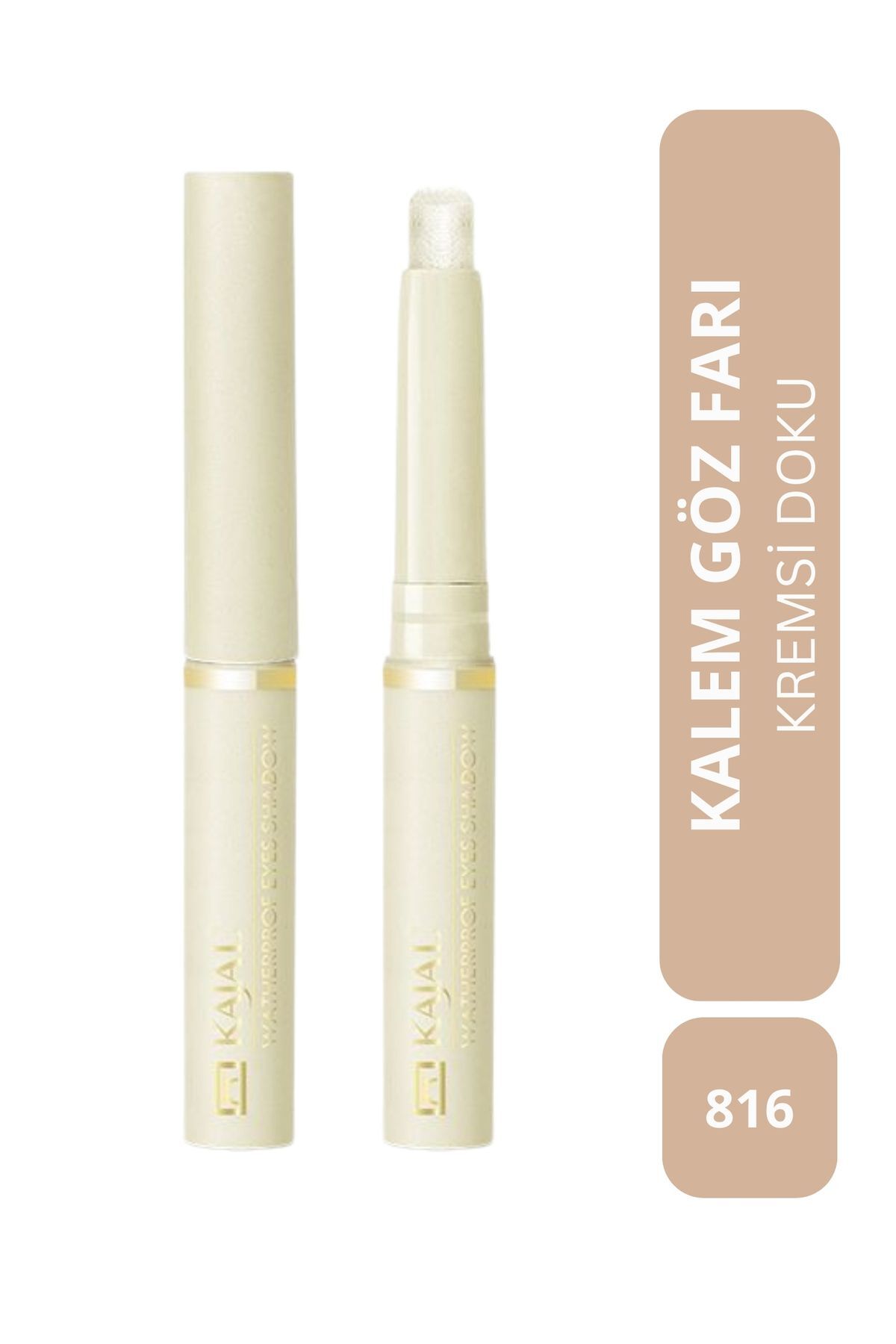 Suya Dayanıklı Göz Farı - Waterproof Ivory Mist Eyeshadow - No: 816