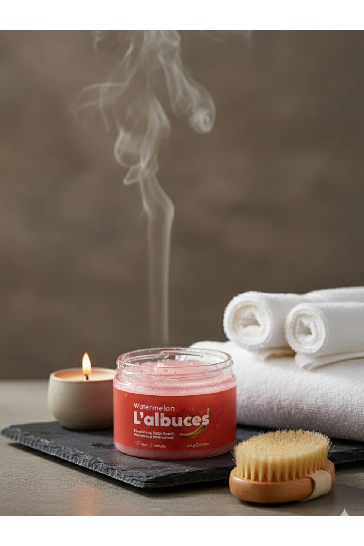 Watermelon Body Scrub 400gr – Vegan, Clean Ingredients, Watermelon Scented Smooth Skin Care