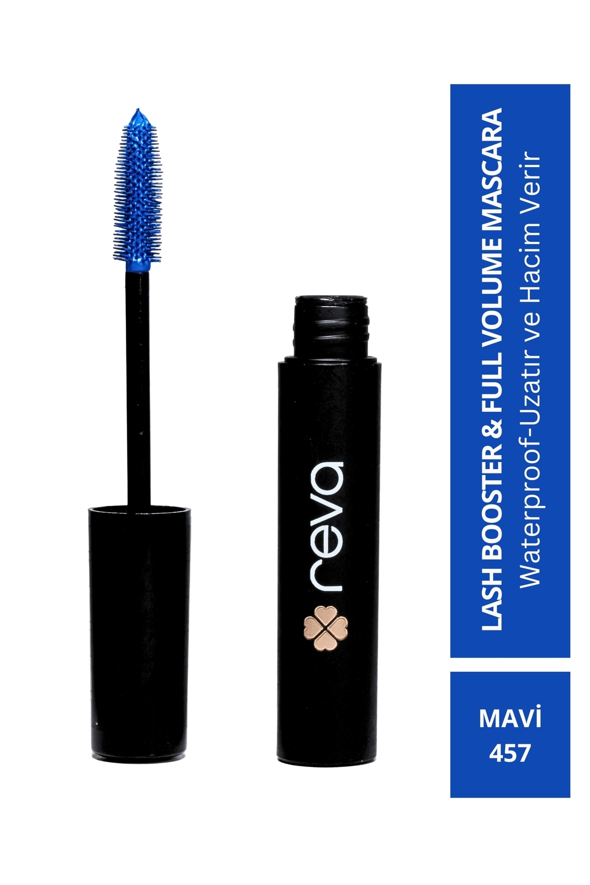 Lash Booster & Full Volume Color Mascara -tam Hacim & Uzatan Renkli Maskara Mavi 457