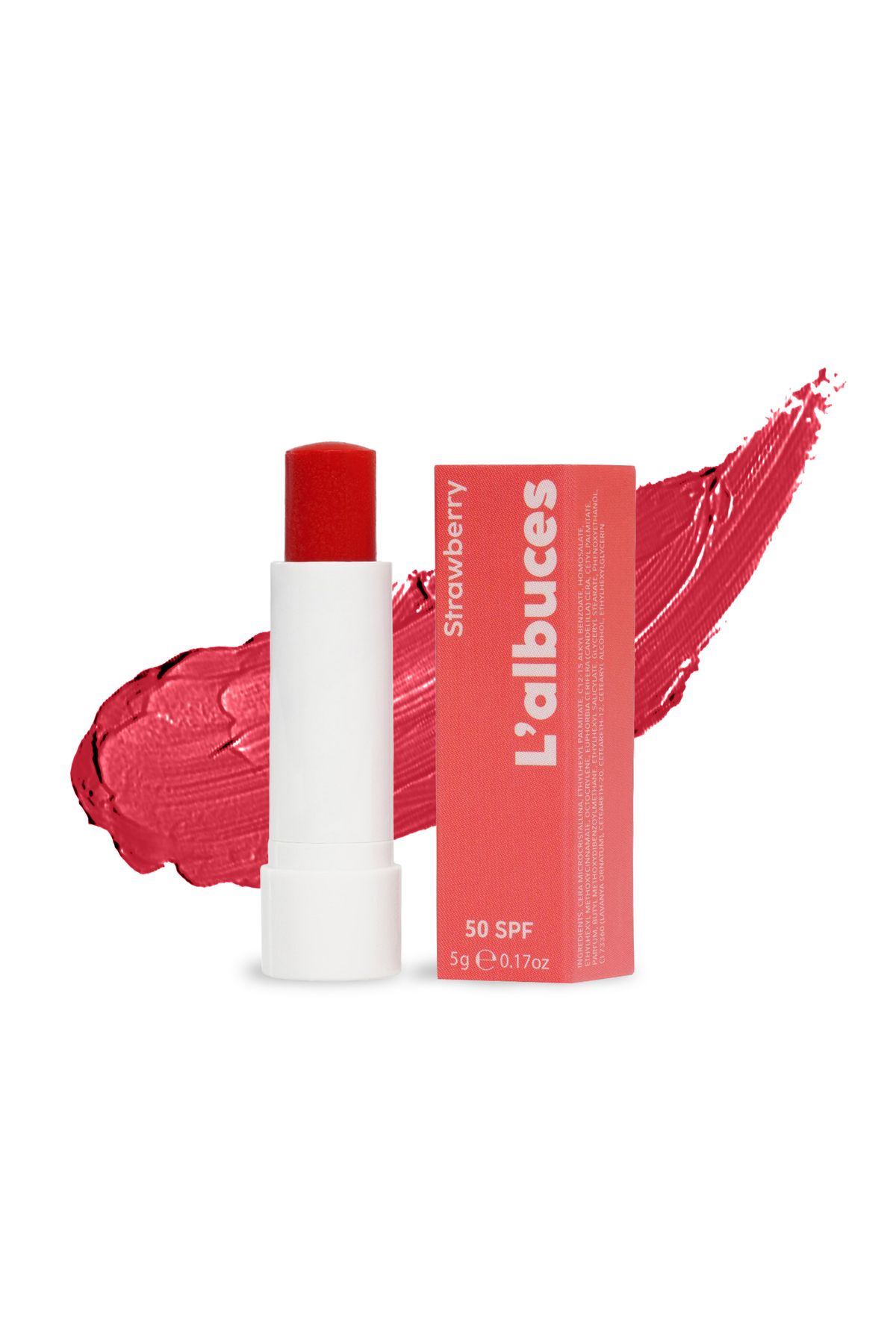 50 SPF Strawberry Lip Balm – Nemlendirici ve Güneş Koruyucu Dudak Bakımı