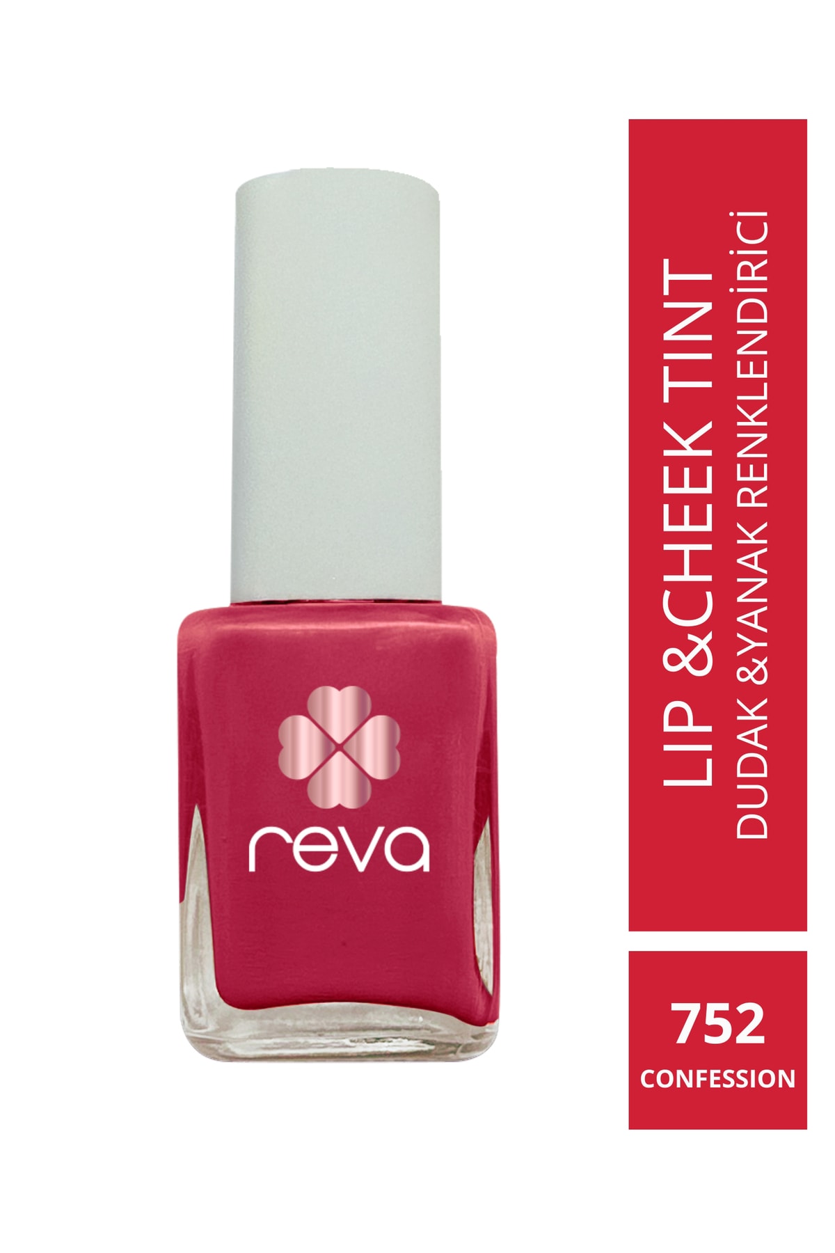 Fuşya Pembe Dudak & Yanak Renklendiricisi-Lip & Cheek Tint Confession No:752 10 ml