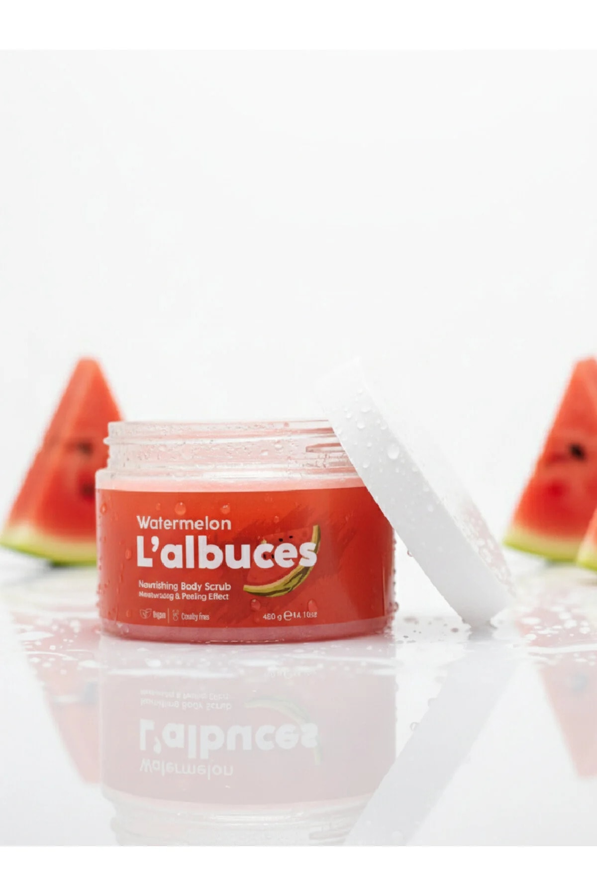 Watermelon Body Scrub 400gr – Vegan, Clean Ingredients, Watermelon Scented Smooth Skin Care