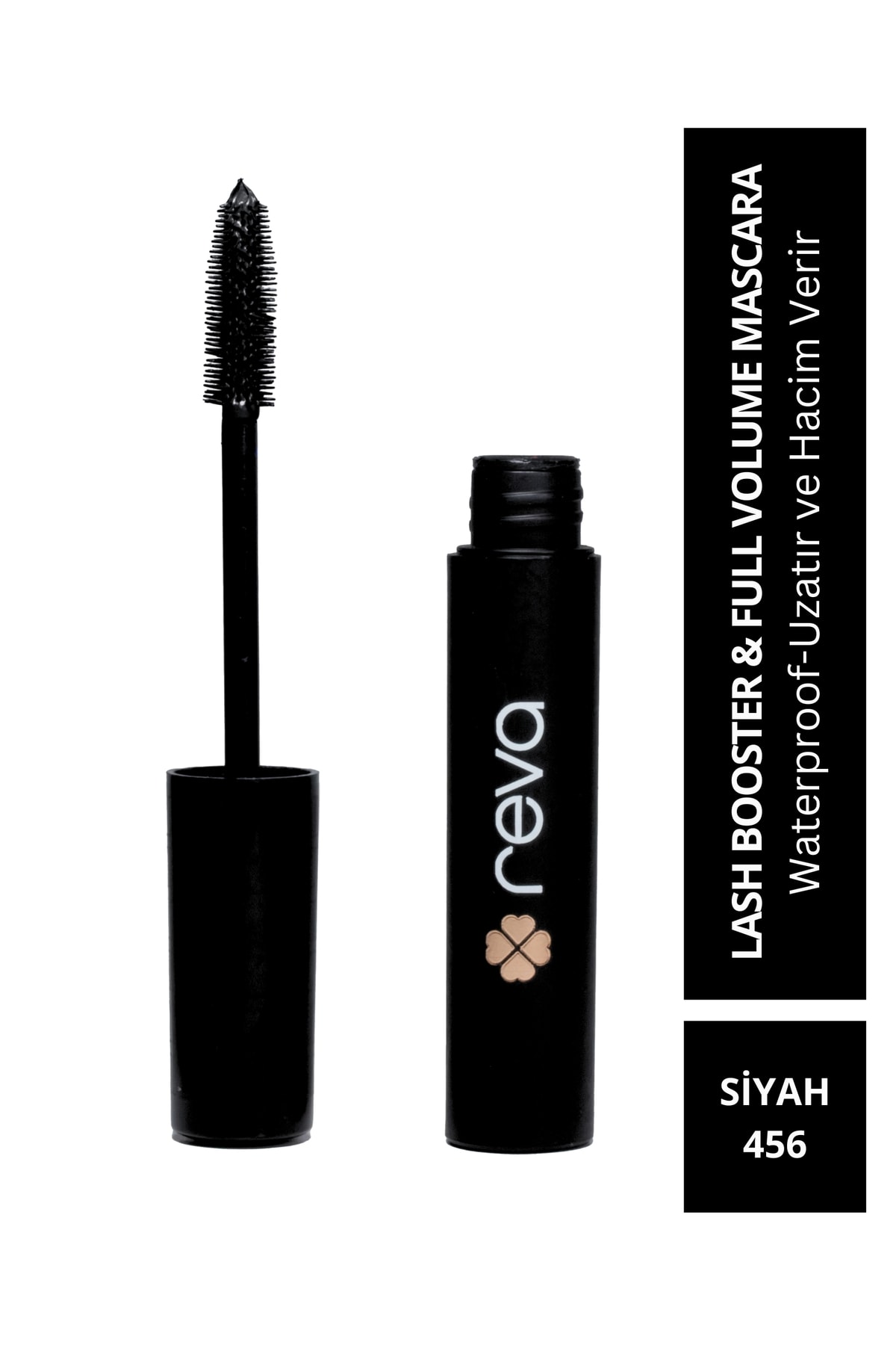 Lash Booster & Full Volume Color Maskara Black-Tam Hacim & Uzatan Renkli Maskara Siyah 456