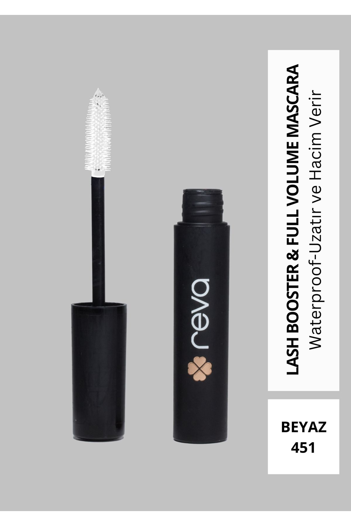 Lash Booster & Full Volume Color Maskara White-Tam Hacim & Uzatan Renkli Maskara Beyaz 451