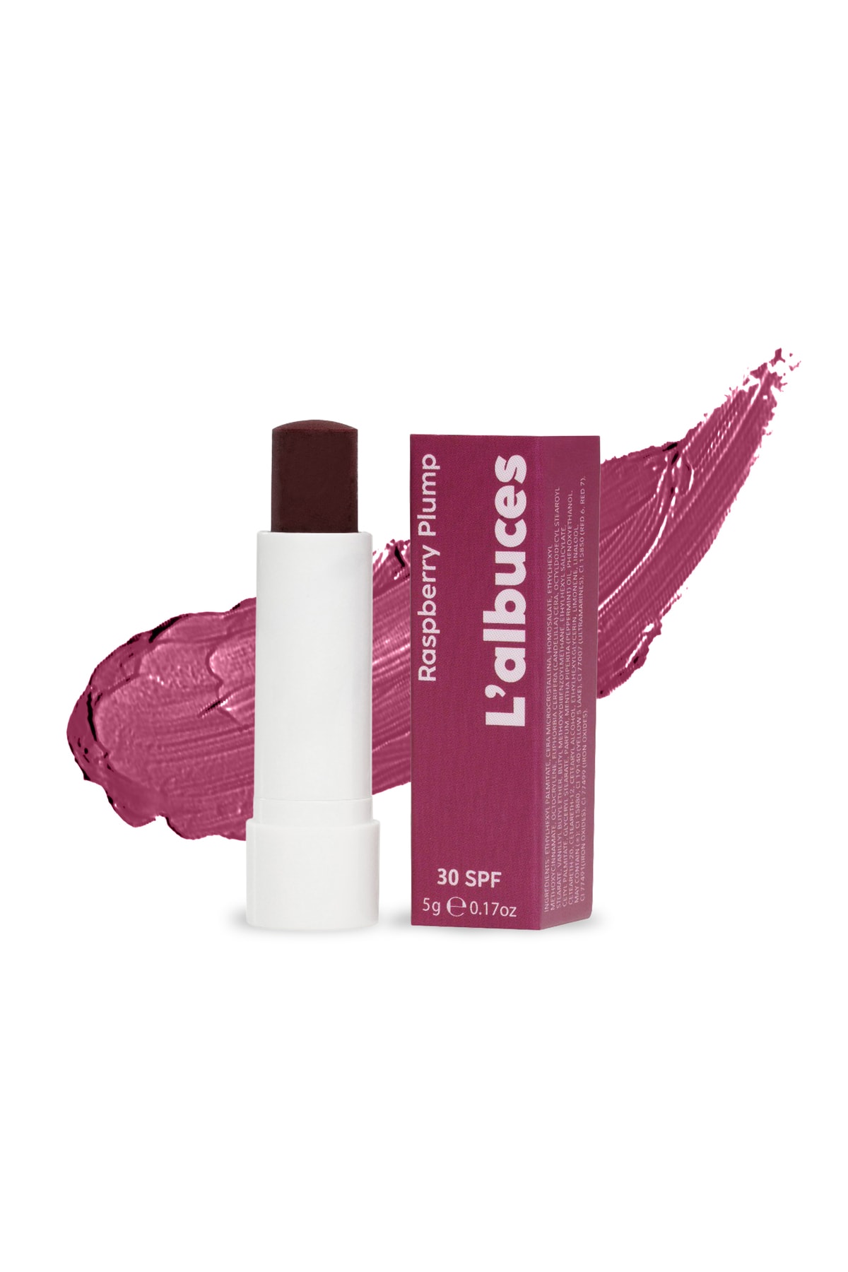 Raspberry 30 SPF Plump Lip Balm-Dolgunlaştırıcı Dudak Nemlendiricisi