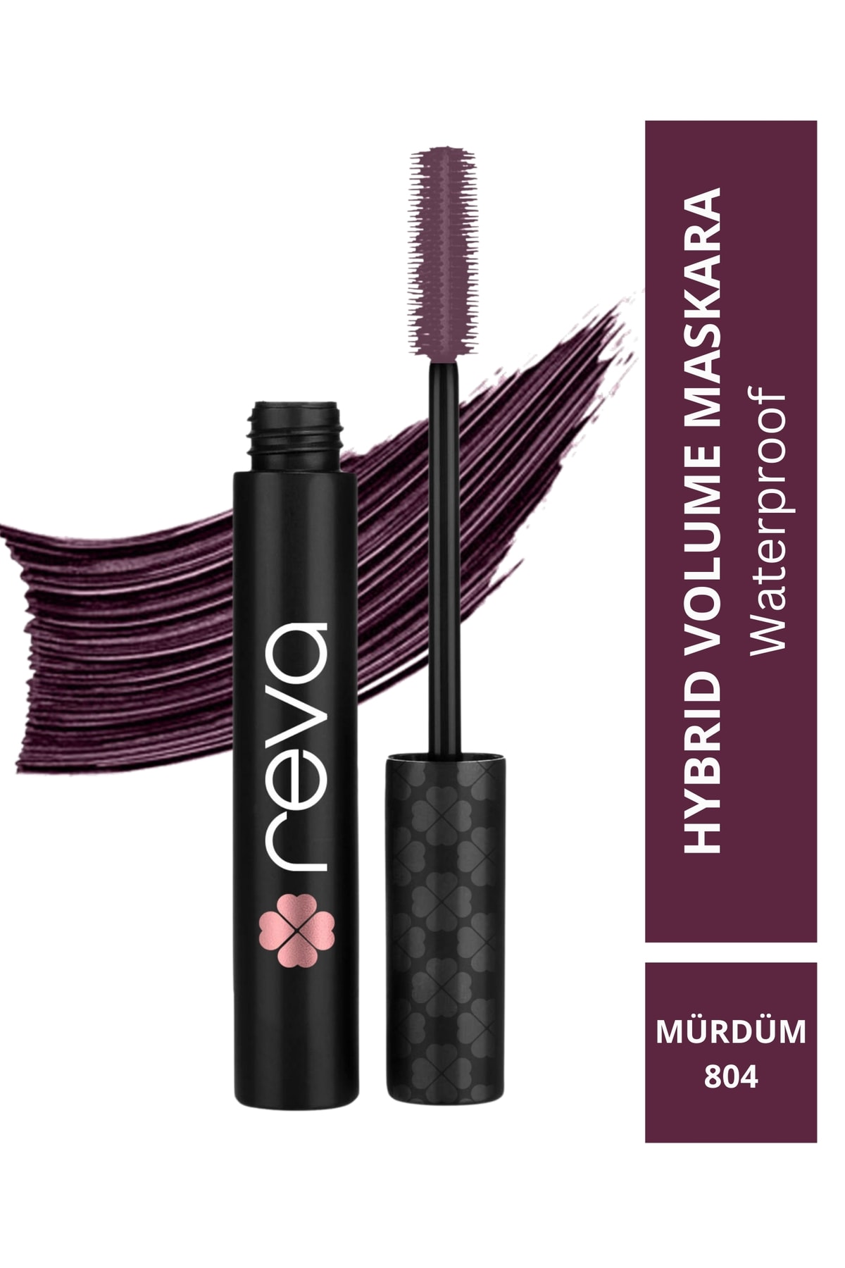 Hacim Veren Hibrit Maskara - Hybrid Volume Mascara Prune - No: 804 - Vegan & Temiz Içerik