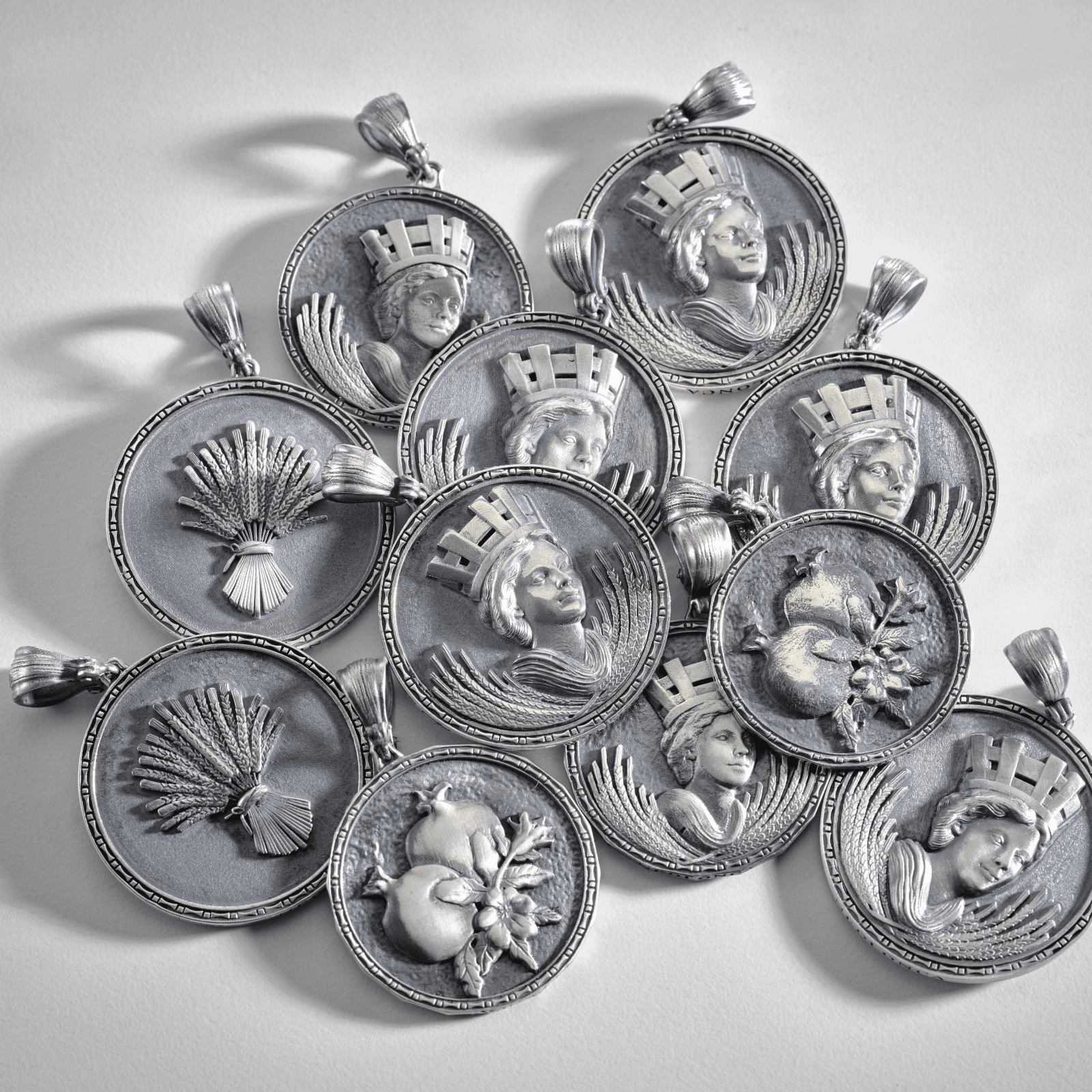 Tyche Coins / Pomegranate – Abundance