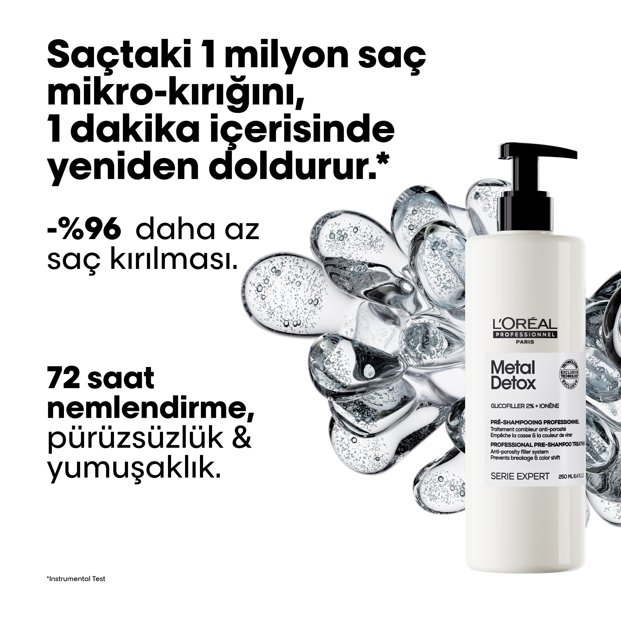 L'oreal Professionnel Serie Expert Metal Detoxİşlem Görmüş Saçlar İçin Şampuan Öncesi Bakım 250ml