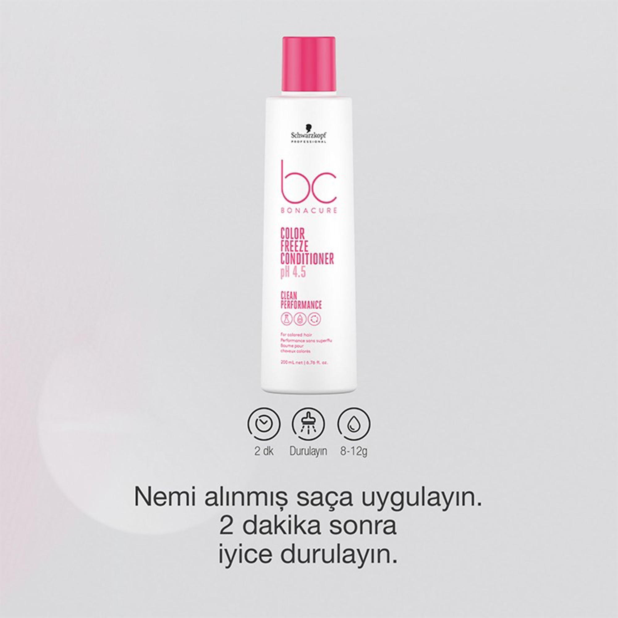 Bonacure Bc Clean pH Renk Koruyucu Parlaklaştırıcı ve Canlandırıcı Saç Kremi 200ml