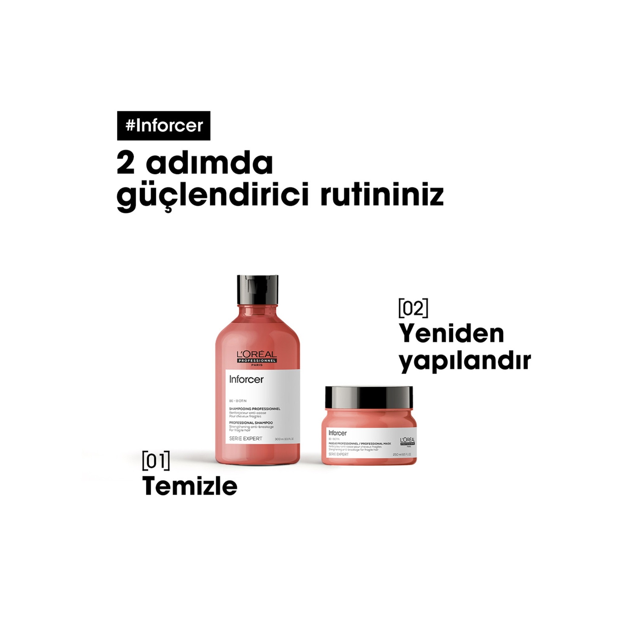 L'oreal Professionnel Serie Expert Inforcer Kırılma Karşıtı Güçlendirici Maske 250ml