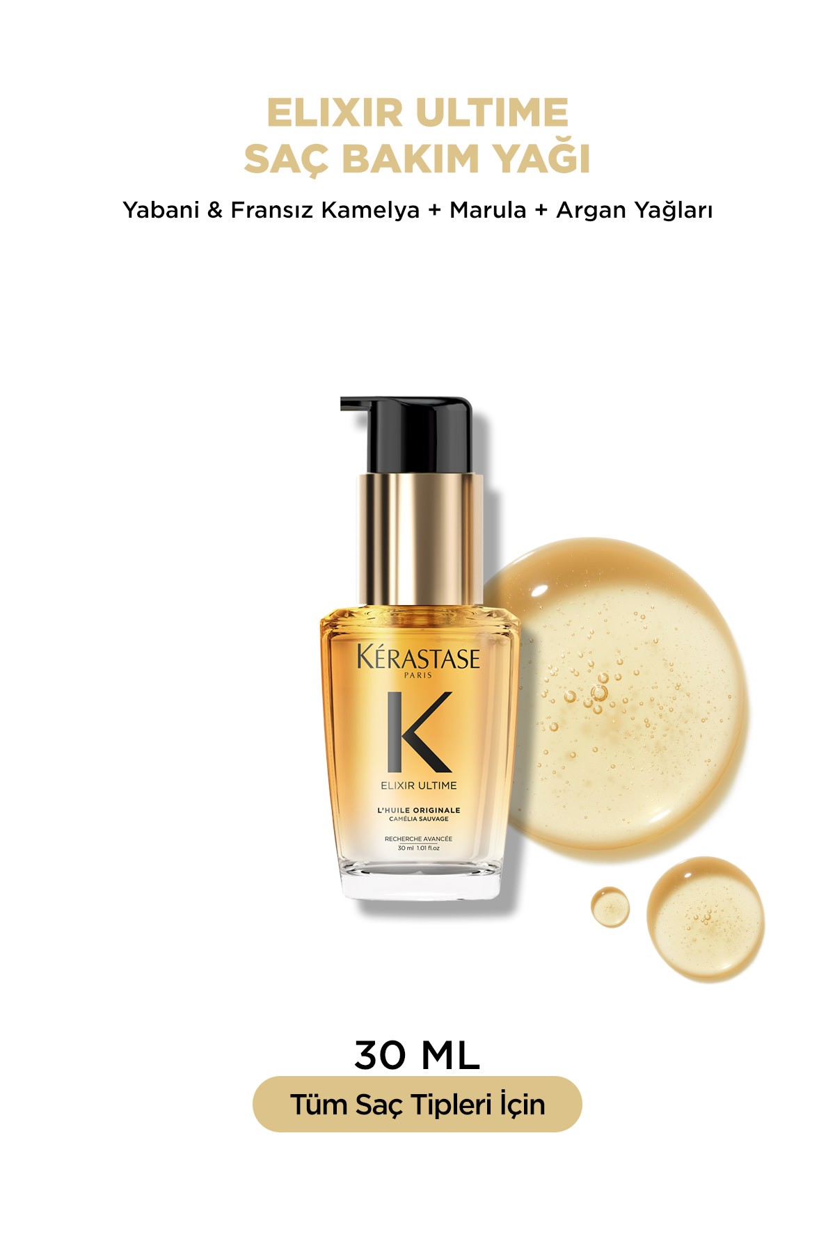 Kerastase Elixir Ultime Saç Bakım Yağı 30 ml