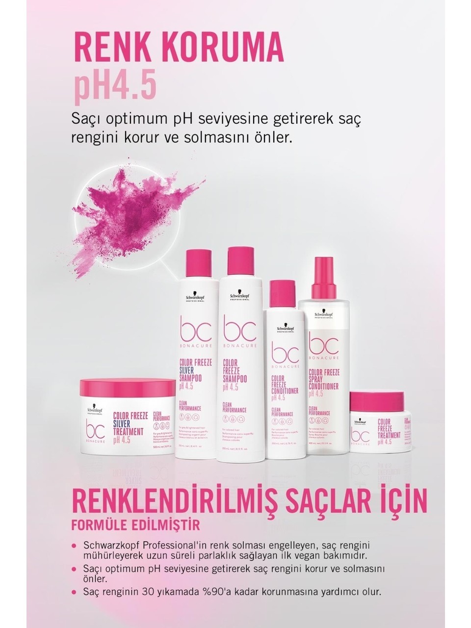 Bonacure Bc Clean Renk Koruyucu Sprey Saç Kremi 400ml