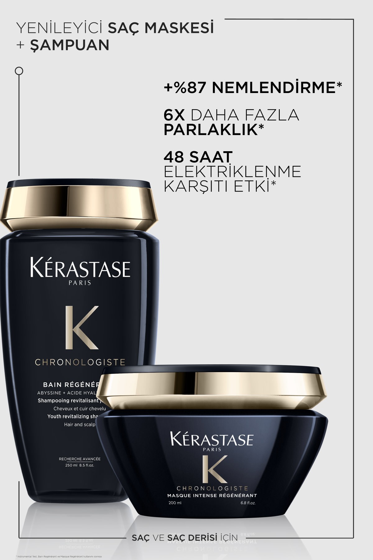 Kerastase Chronologiste Yenileyici ve Canlandırıcı 2'li Set