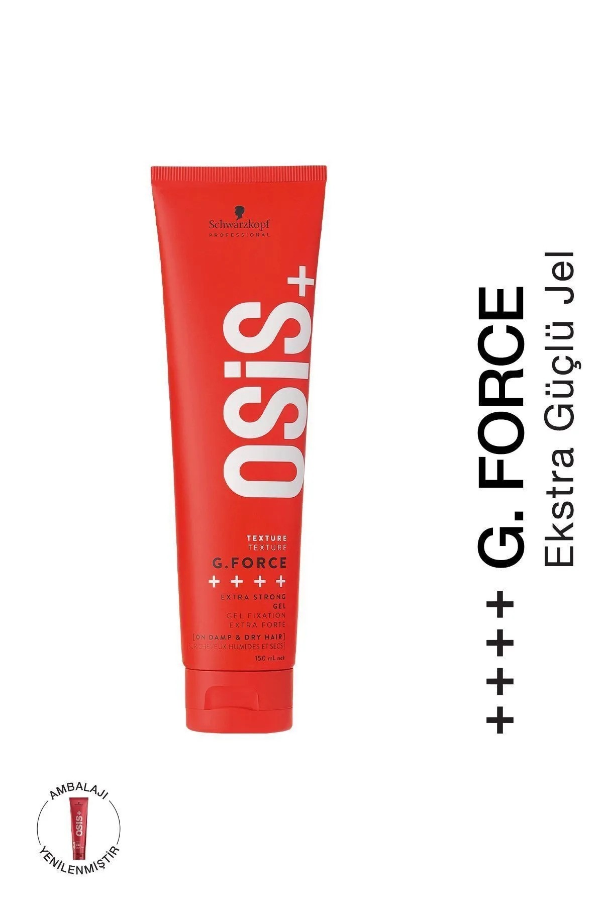 Osis Texture G. Force Extra Strong Ultra Güçlü Tutuş Seviyeli Tutucu Jöle 150 ml