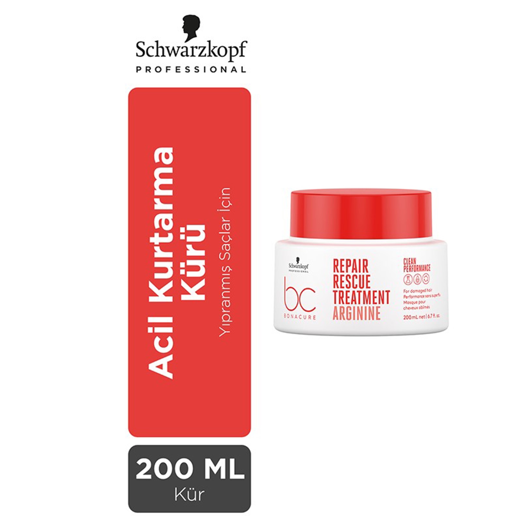 Bonacure Bc Clean Acil Kurtarma Kürü-Yıpranma Karşıtı Onarıcı Kür 200ml