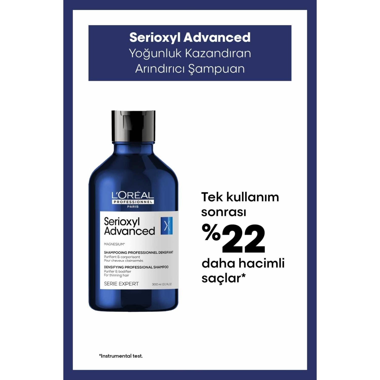 L'oreal Professionnel Serie Expert Serioxyl Advanced Yoğunluk Kazandıran Şampuan 300ml