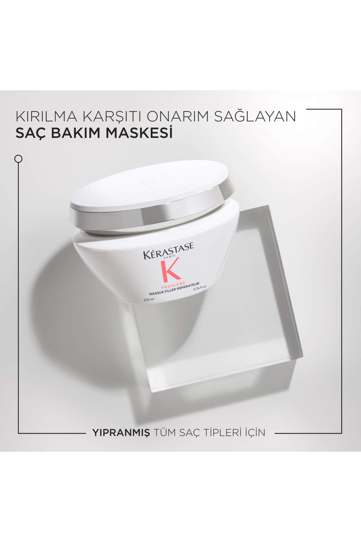 Kerastase Premiere Masque Filler Réparateur Kırılma Karşıtı Onarım Sağlayan Saç Bakım Maskesi 200 ml