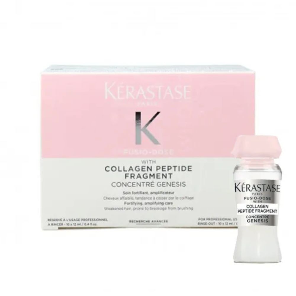 Kerastase Fusio Dose Concentre Genesis Koparak Dökülen Zayıf Saçlar İçin Güçlendirici Kür 10x12 ml