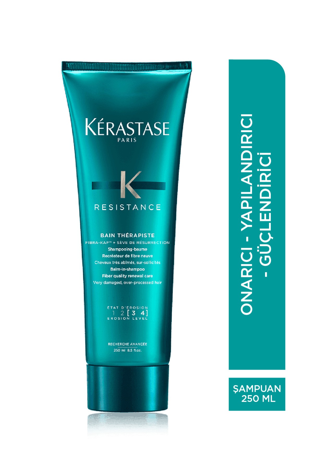 Kerastase Resistance Çok Yıpranmış Ve Aşırı Işlem Görmüş Saçlar Için Onarıcı Şampuan 250 ml