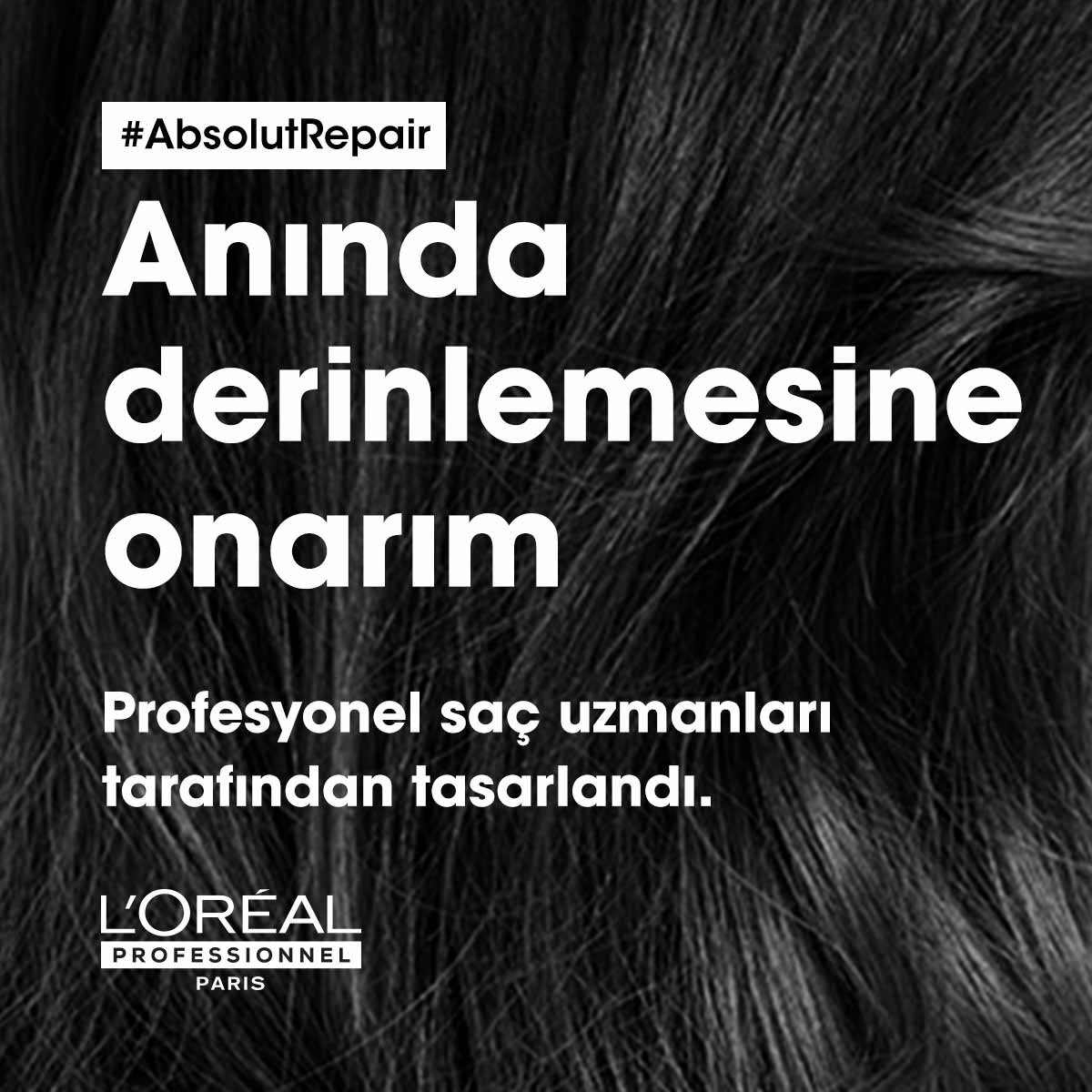 L'oreal Professionnel Serie Expert Absolut Repair Molecular Tüm Yıpranmış Saçlar İçin Arındırıcı Şampuan 300ml